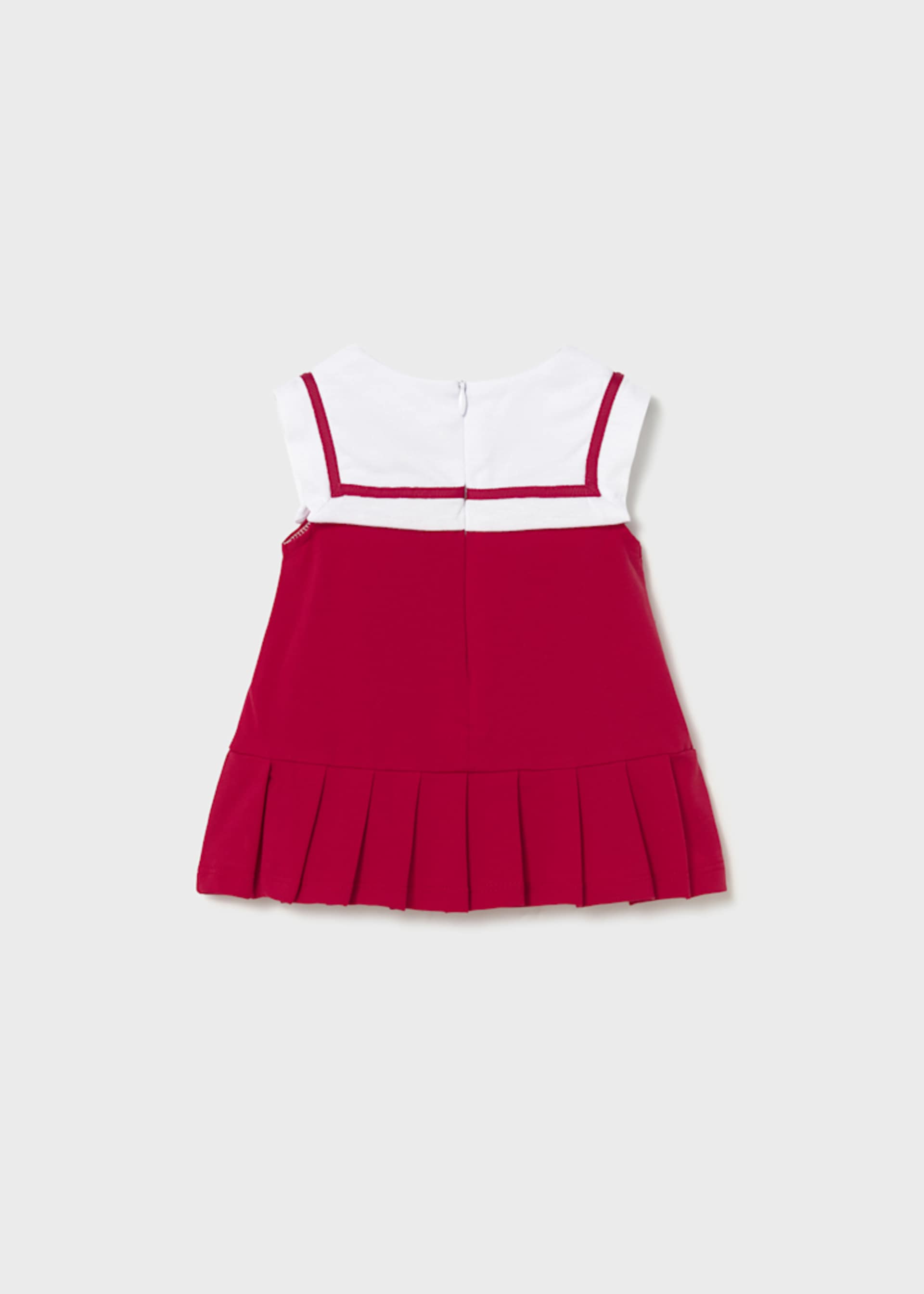 Combination knit dress newborn