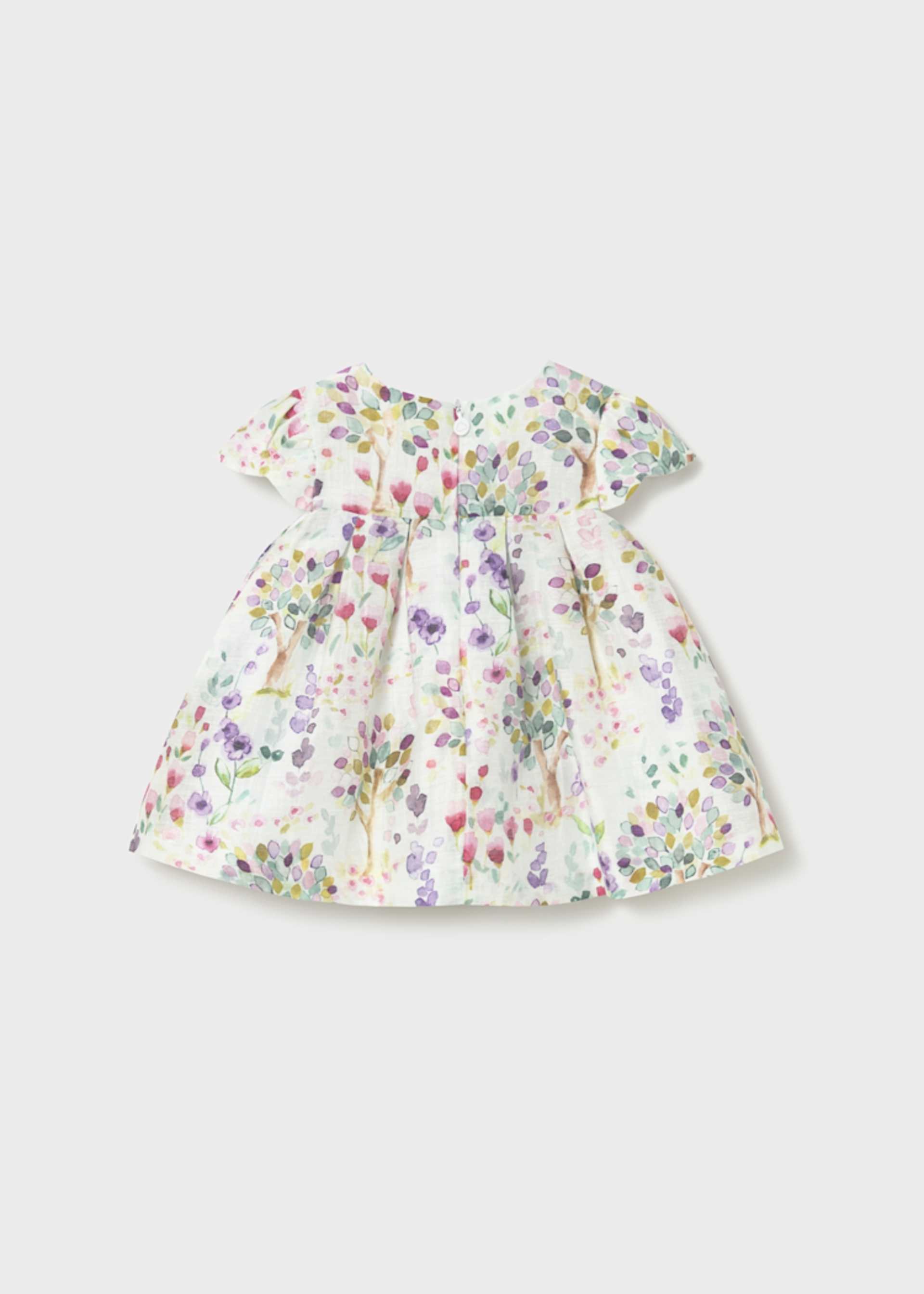 Newborn Girl Printed Dress