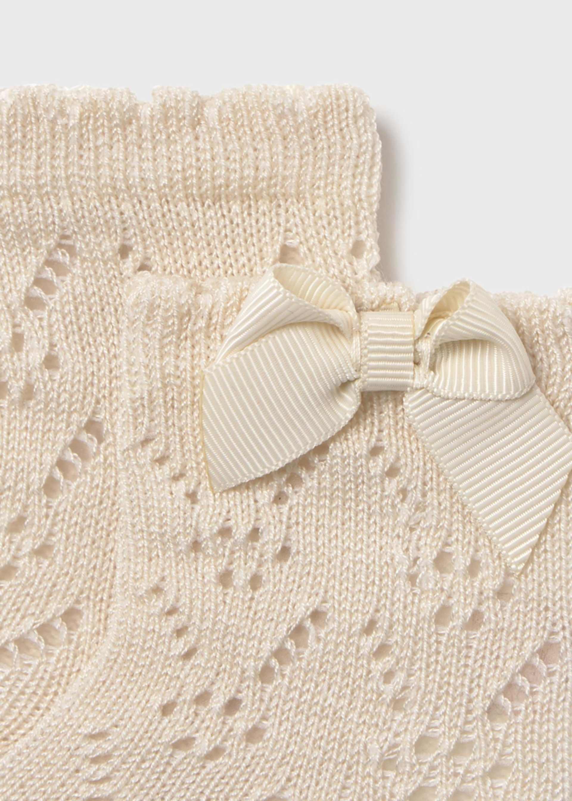 Newborn lace-up sock