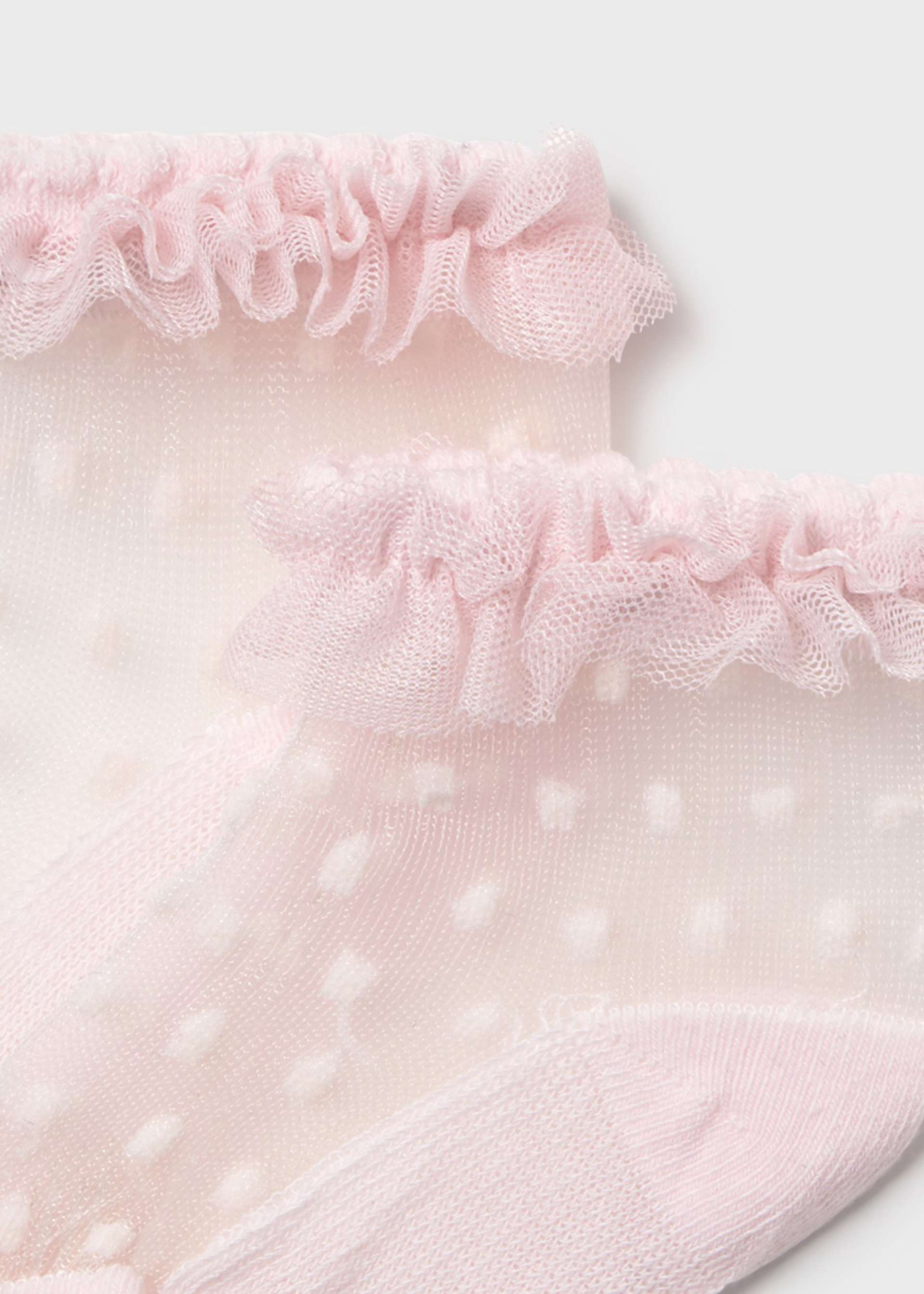 Newborn Girl Tulle Socks
