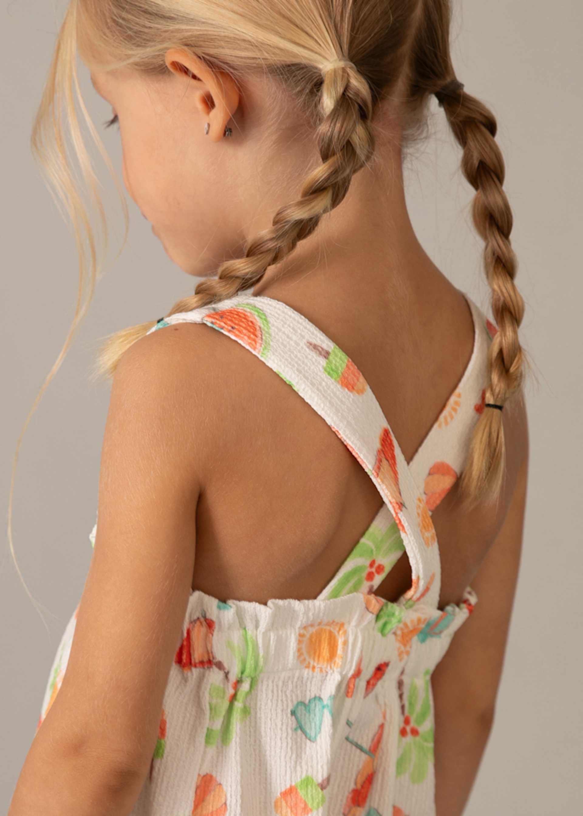 Vestido fluido niña