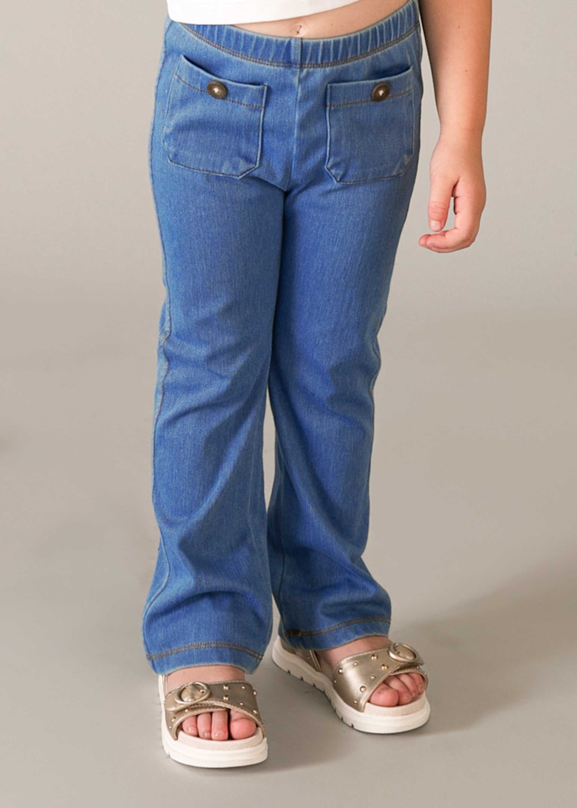 Legging flare bolsillos niña