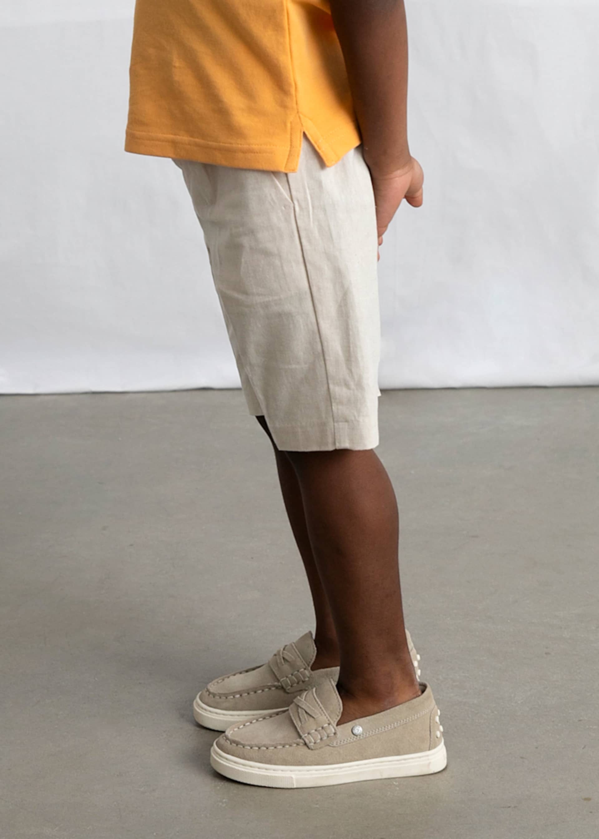 Boy Linen Shorts