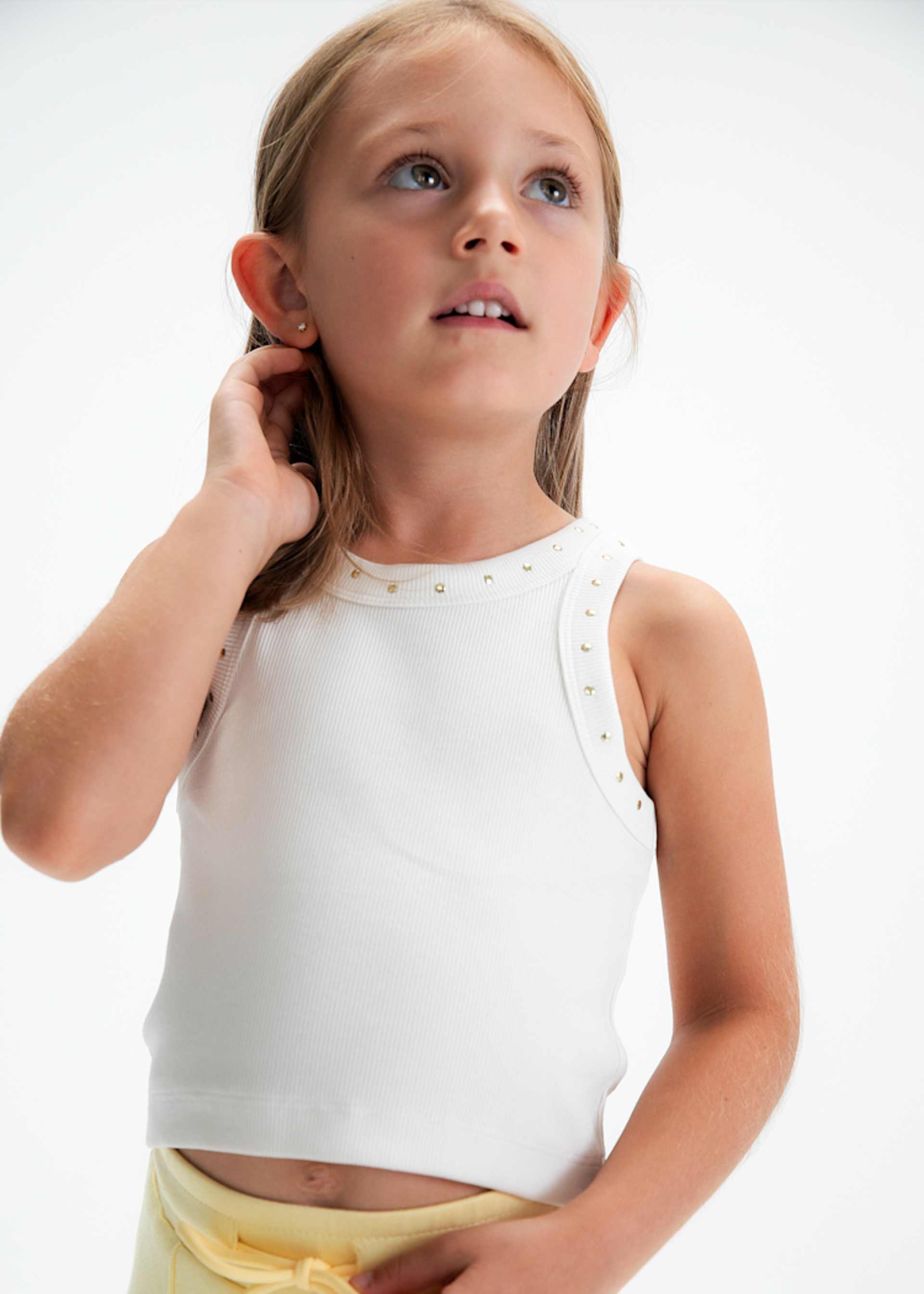 Playera de tirantes niña