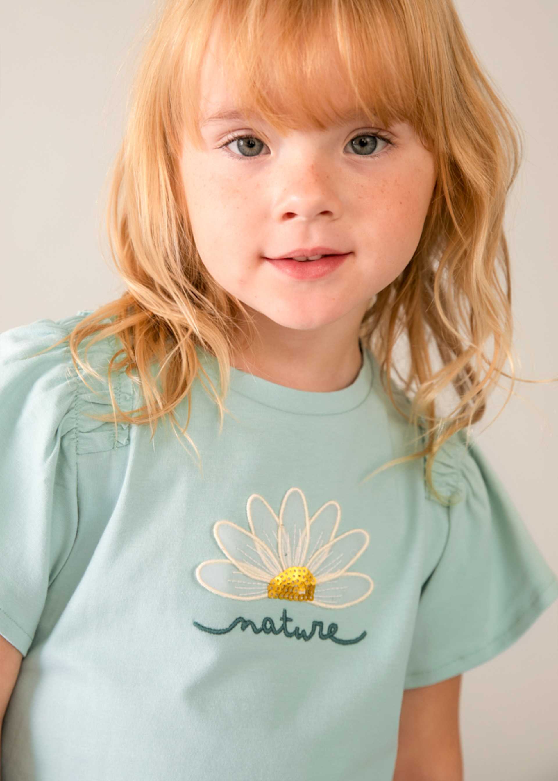 T-shirt applique fille