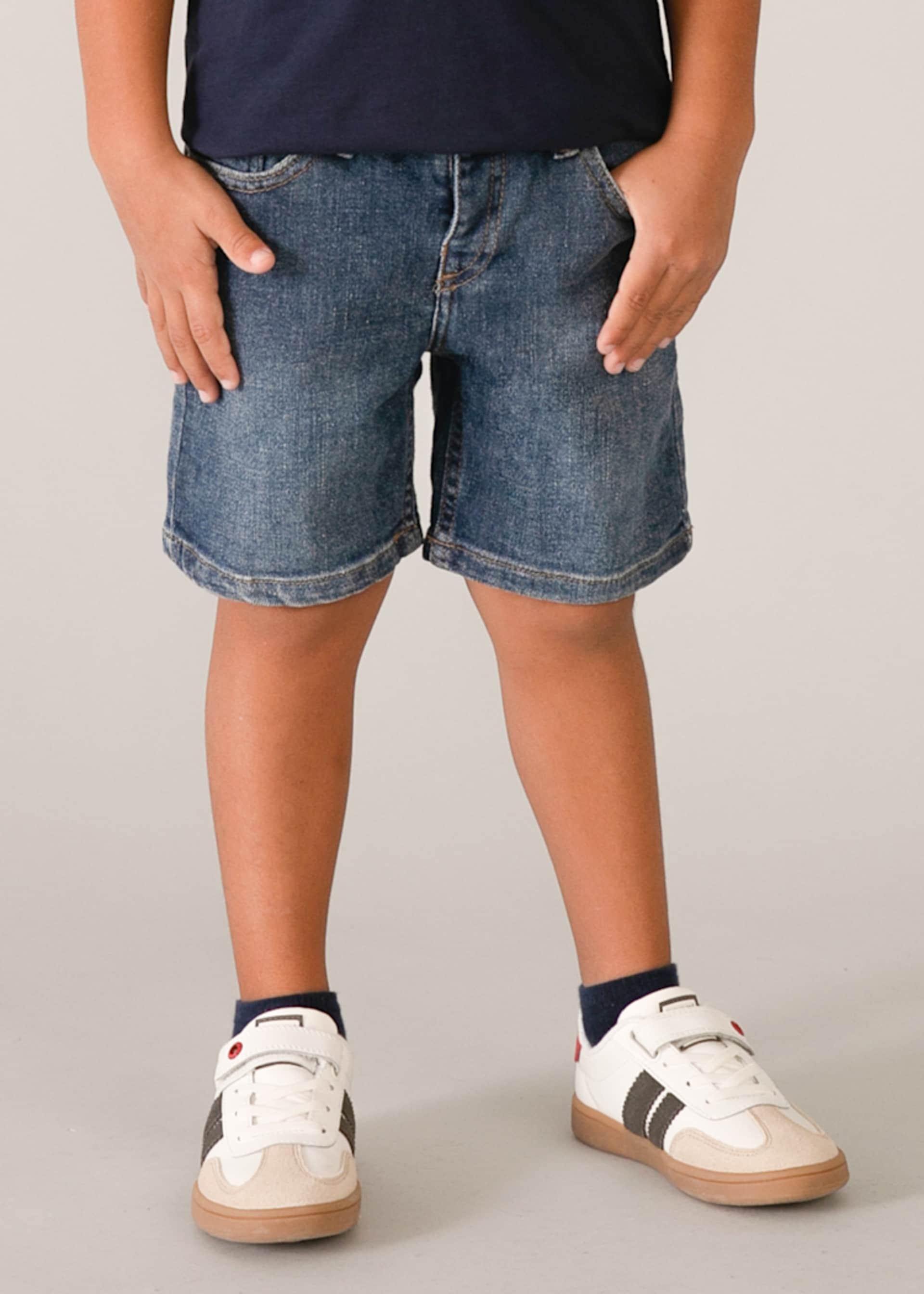 Boys basic denim shorts
