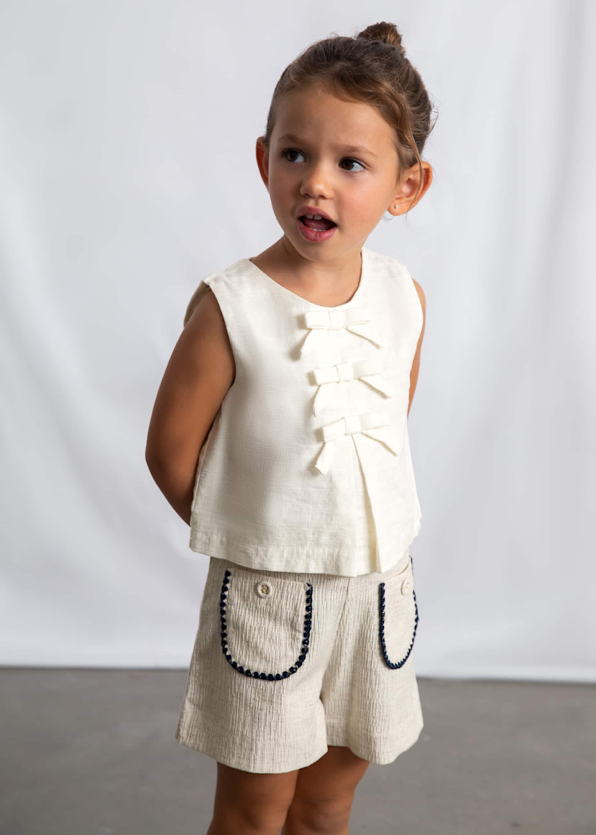 Short à poches fille