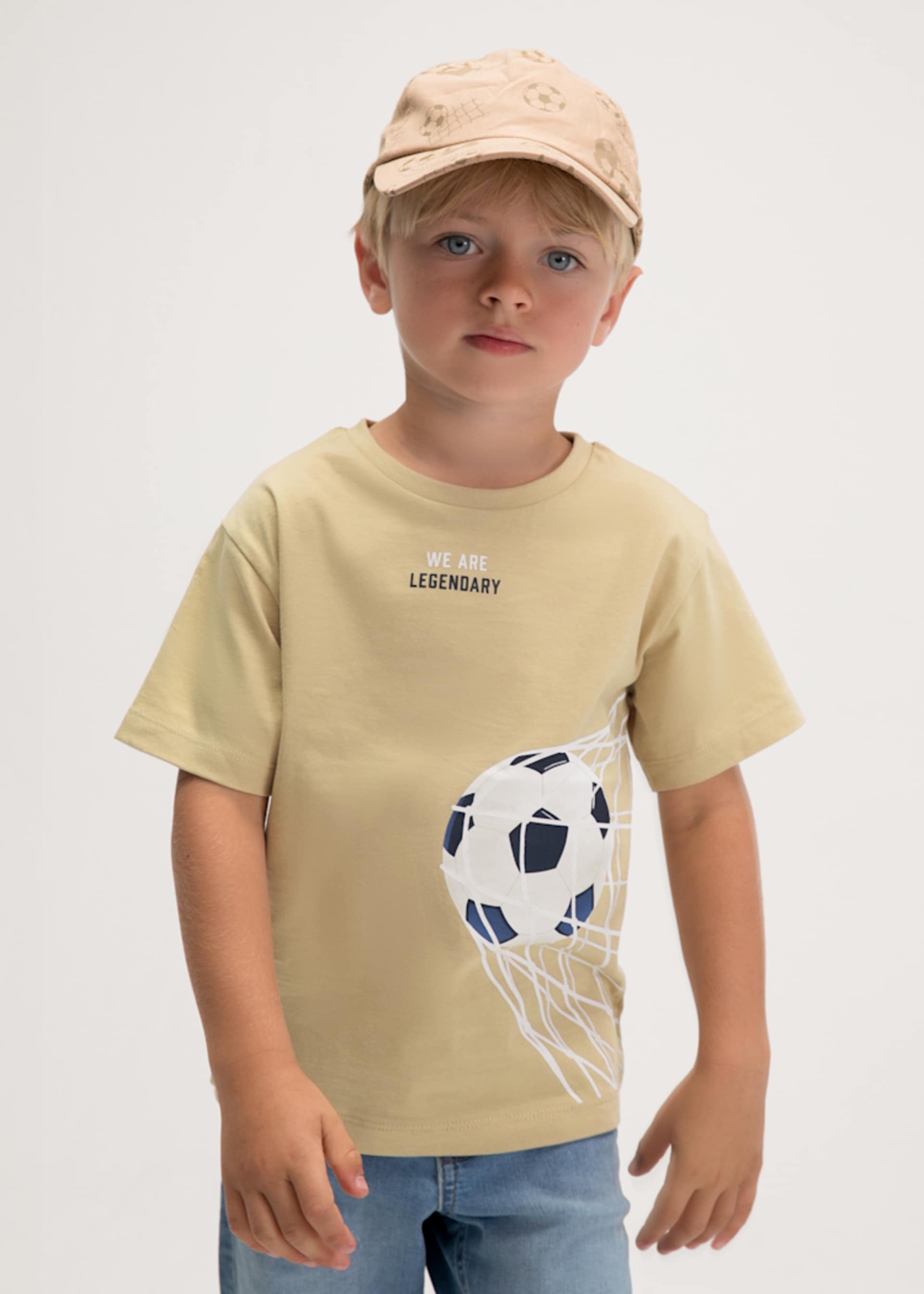 Boy Soccer Graphic T-shirt