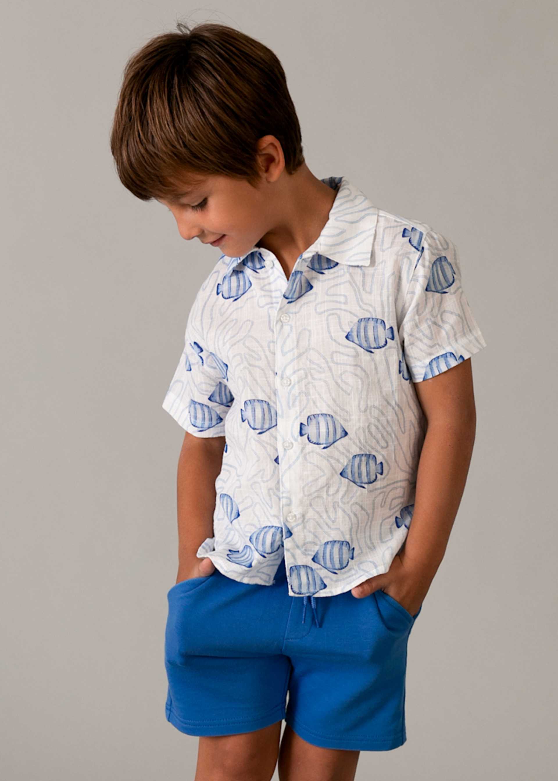 Boy French Terry Shorts