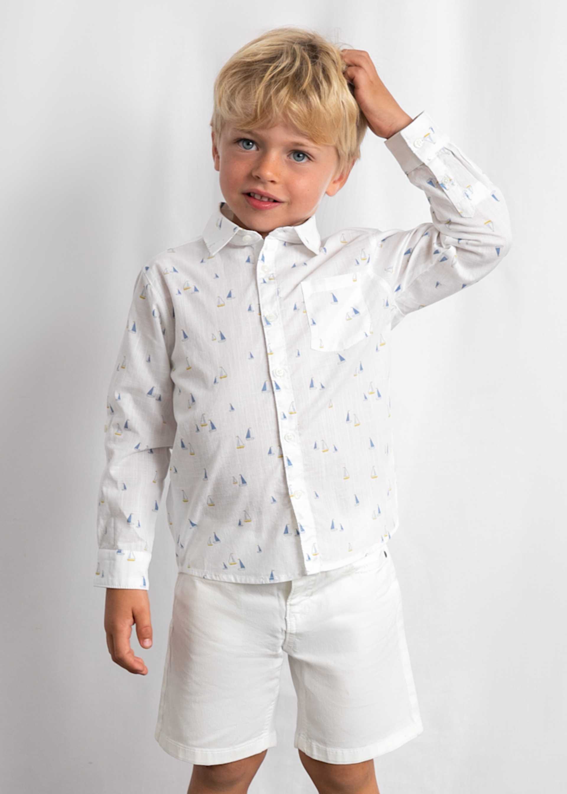 Boys basic bermuda shorts