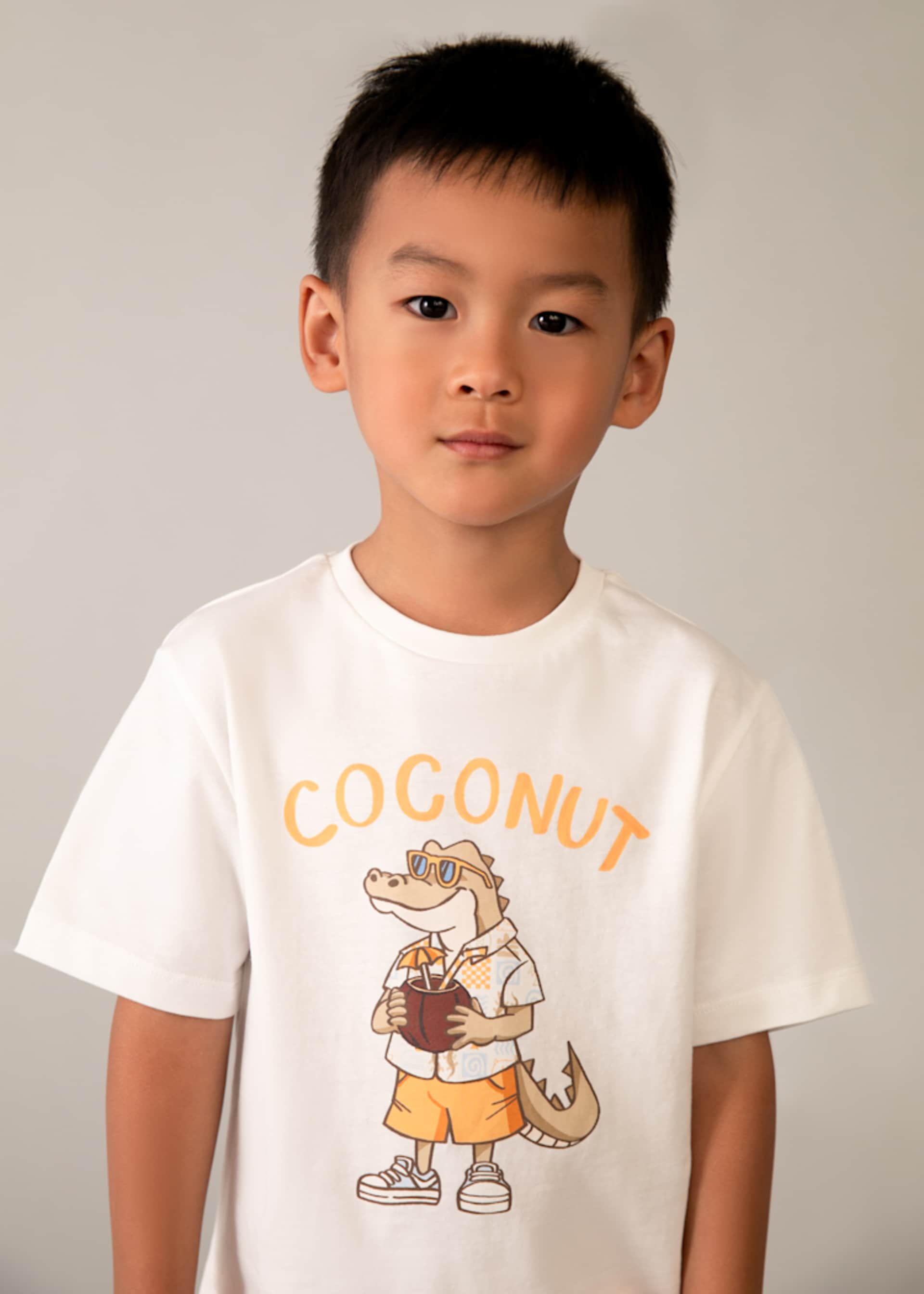 T-shirt crocodile garçon