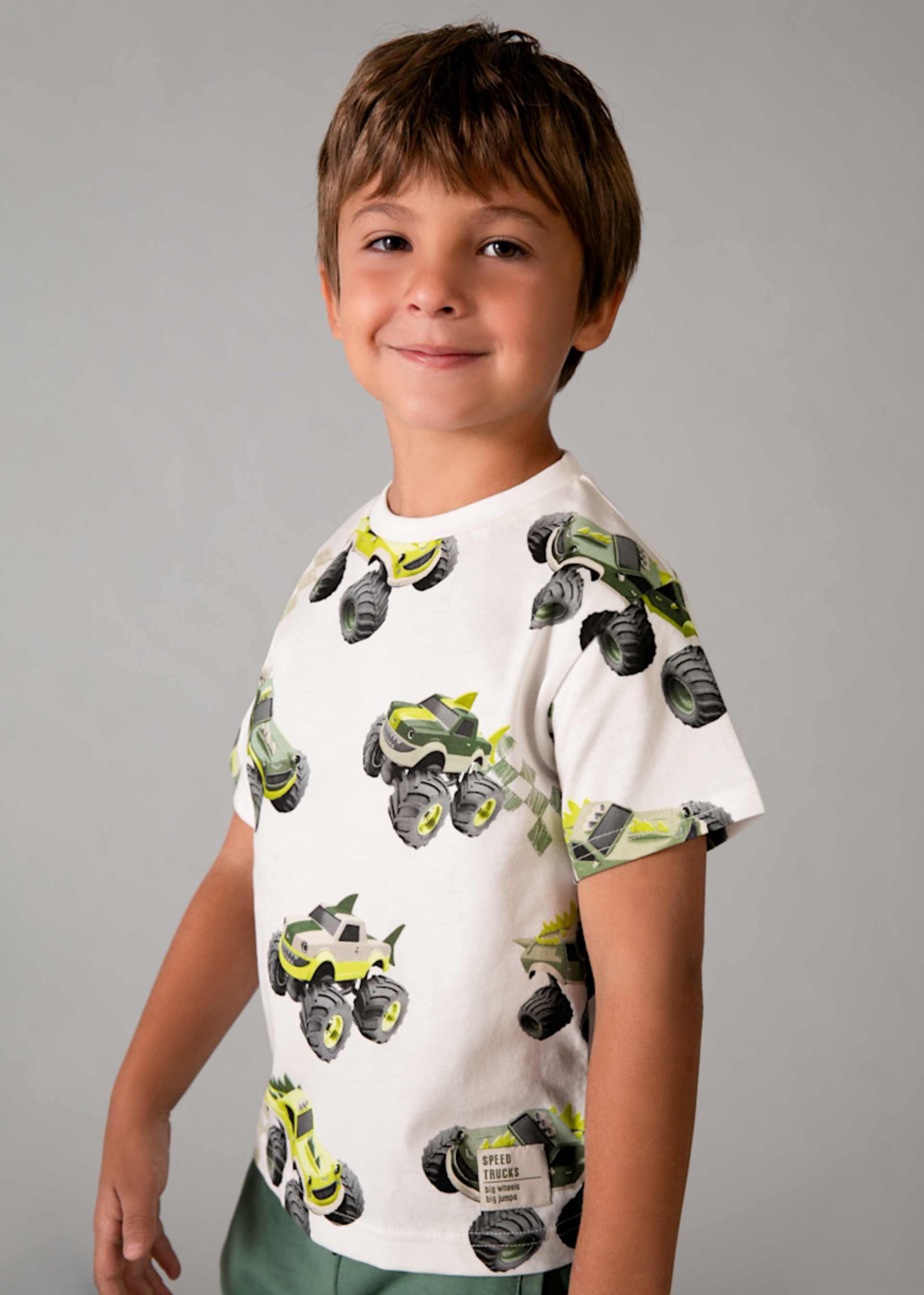 Playera estampada niño