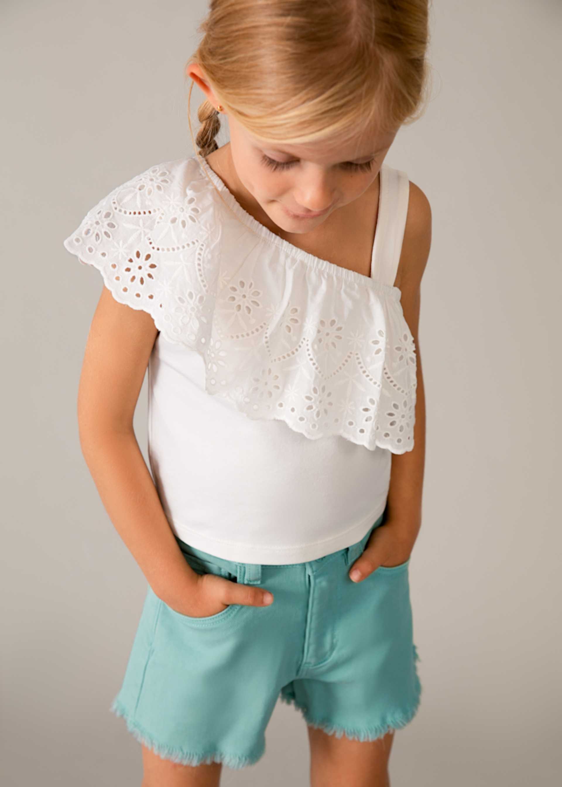 Short en sergé basique