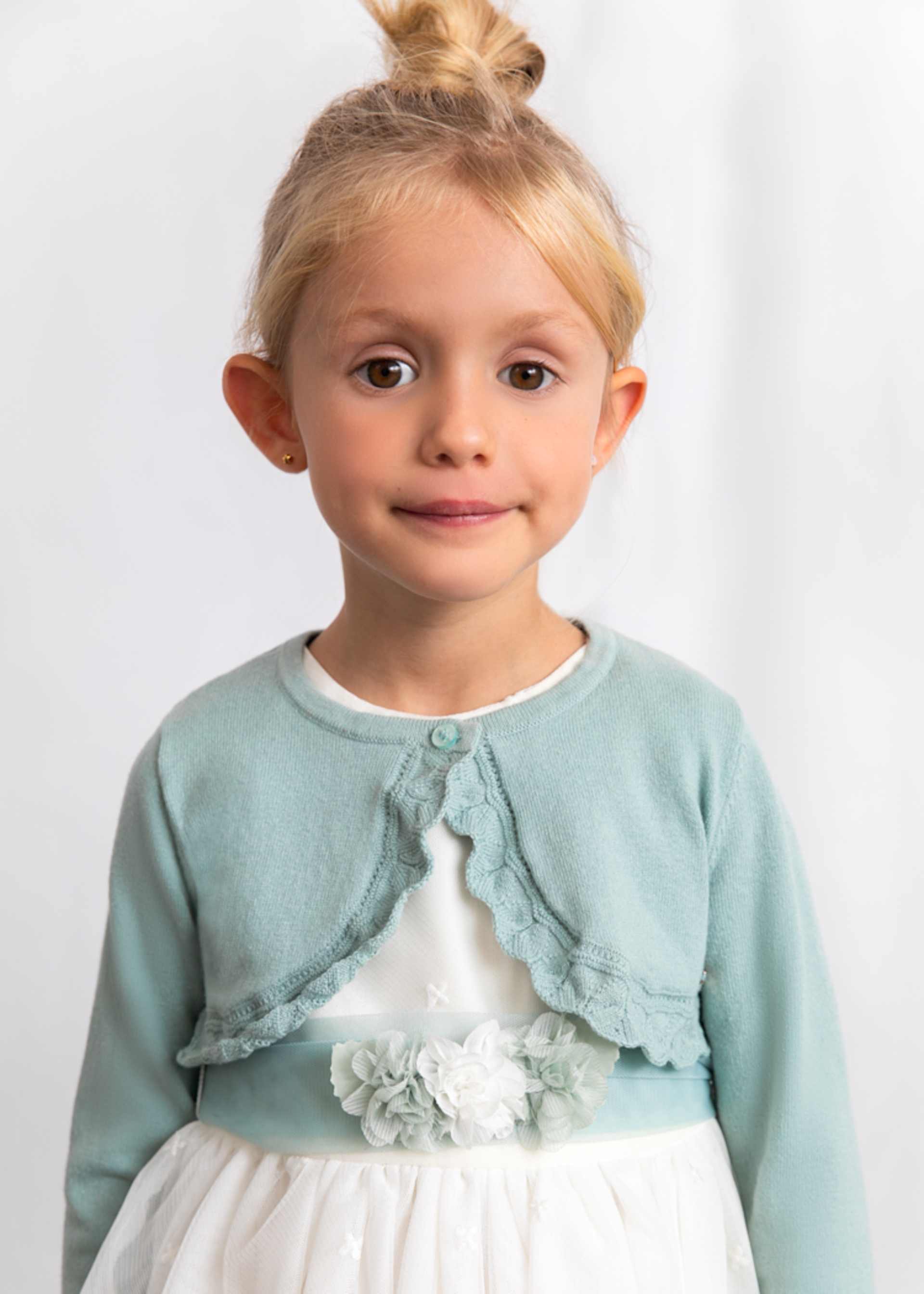 Cardigan tricot basic bambina