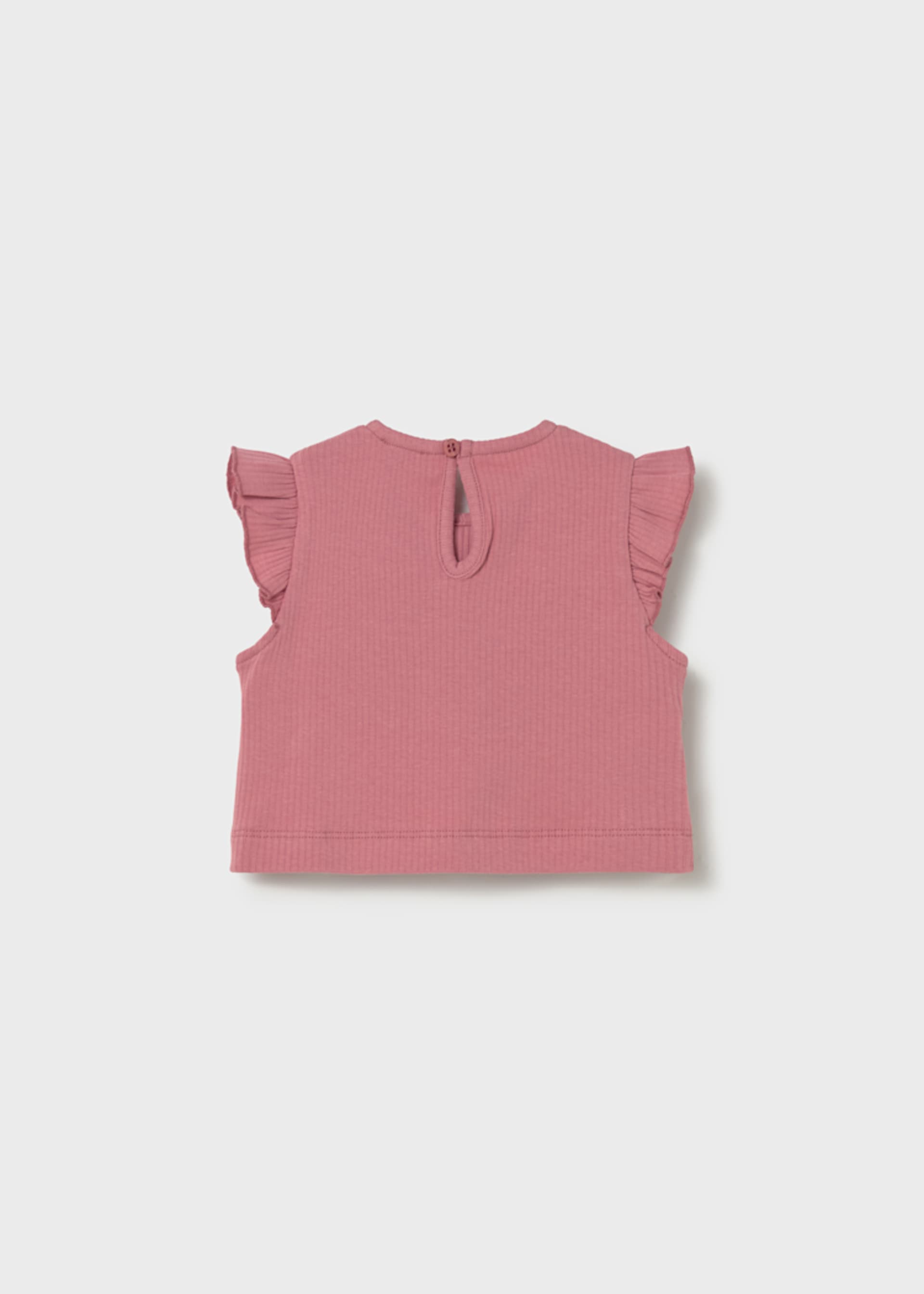 Baby Ribbed Bow Top