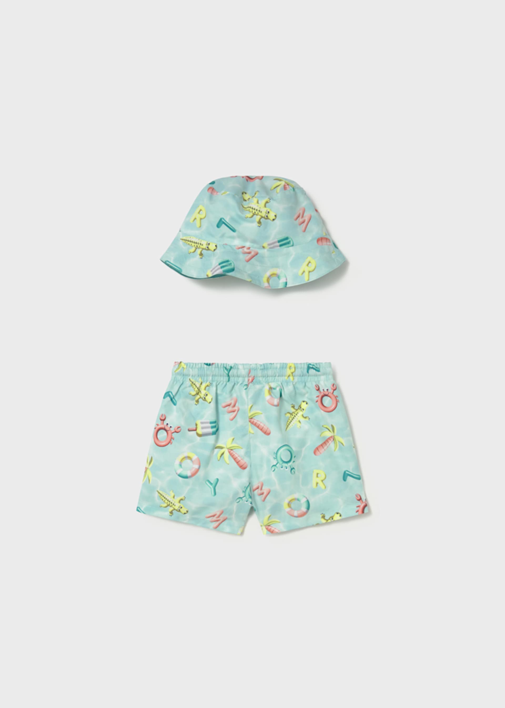 Baby 2-Piece Swim Set with Sun Protection