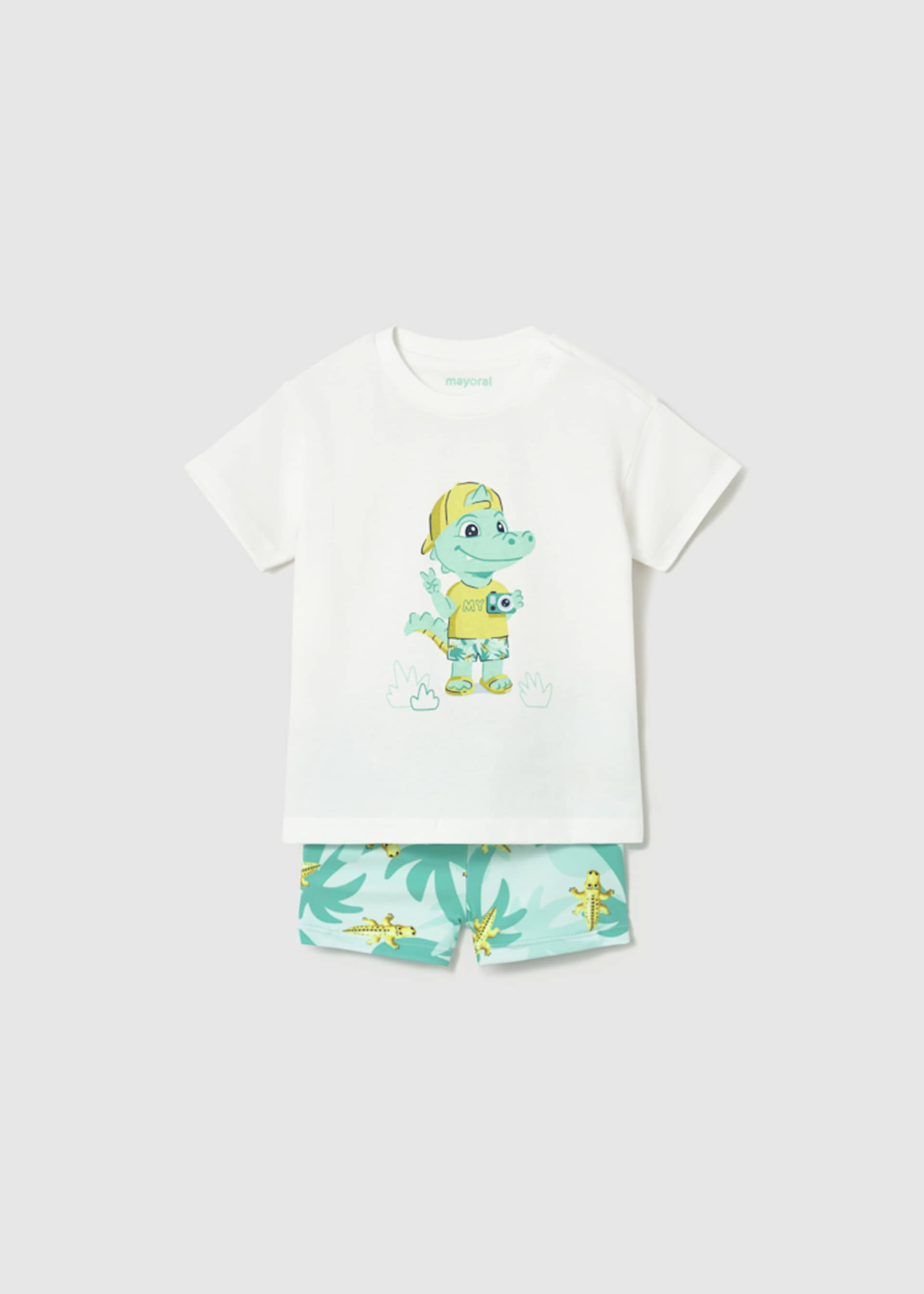 Set de baie si tricou cu protectie solara bebe