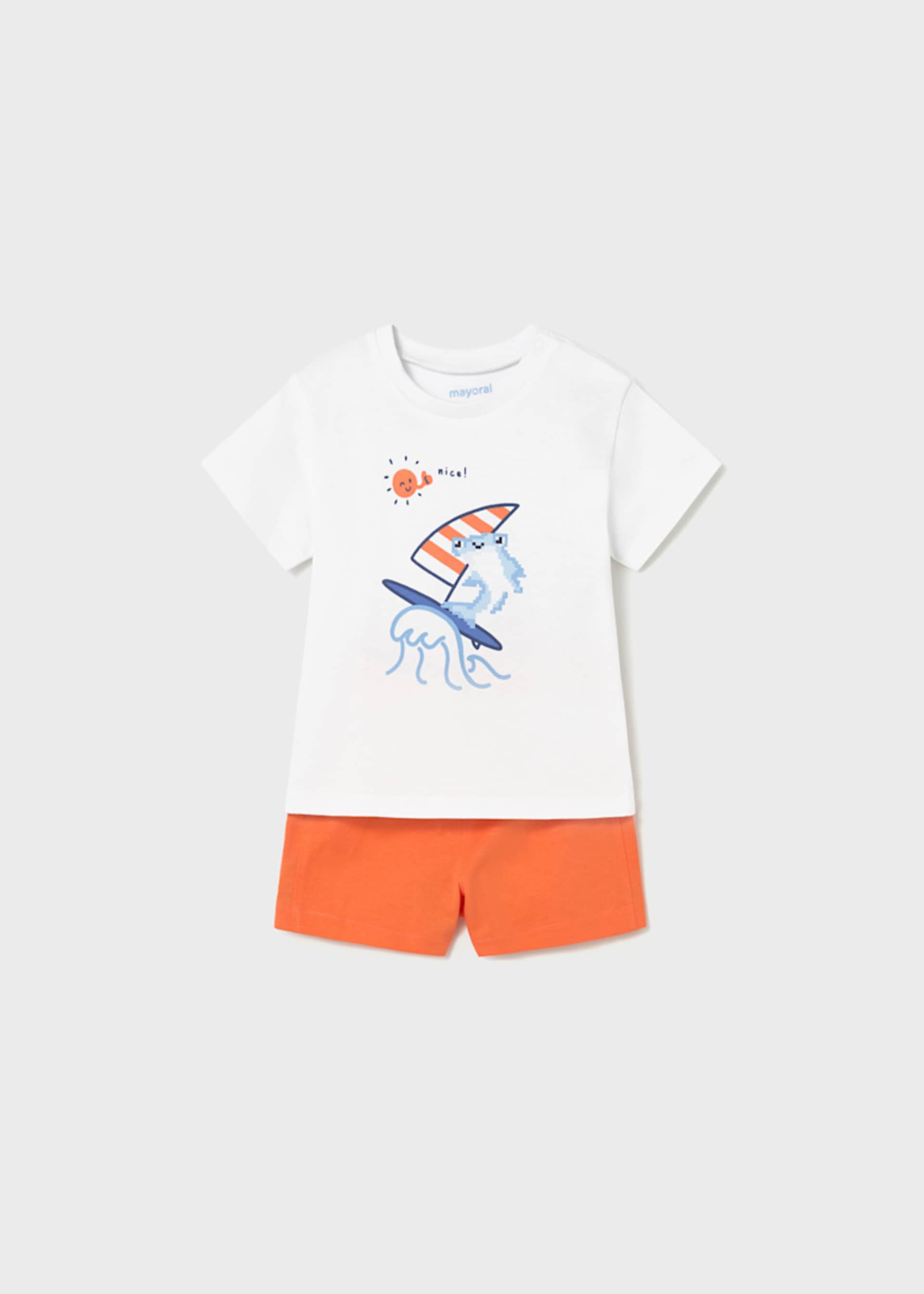 Baby Shorts and T-Shirt 2-Piece Set
