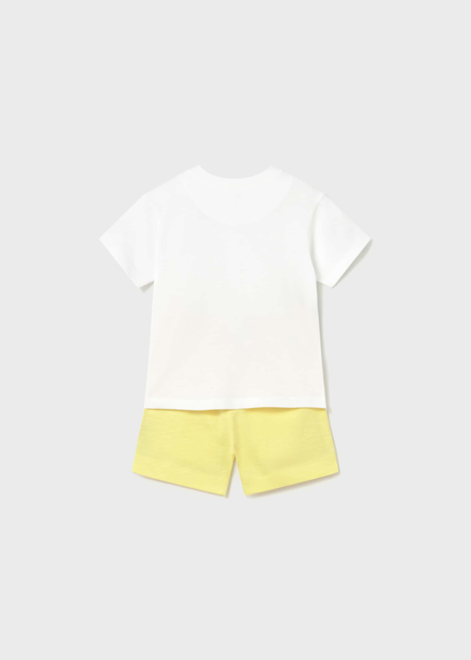 Set bermude si tricou palmieri bebe