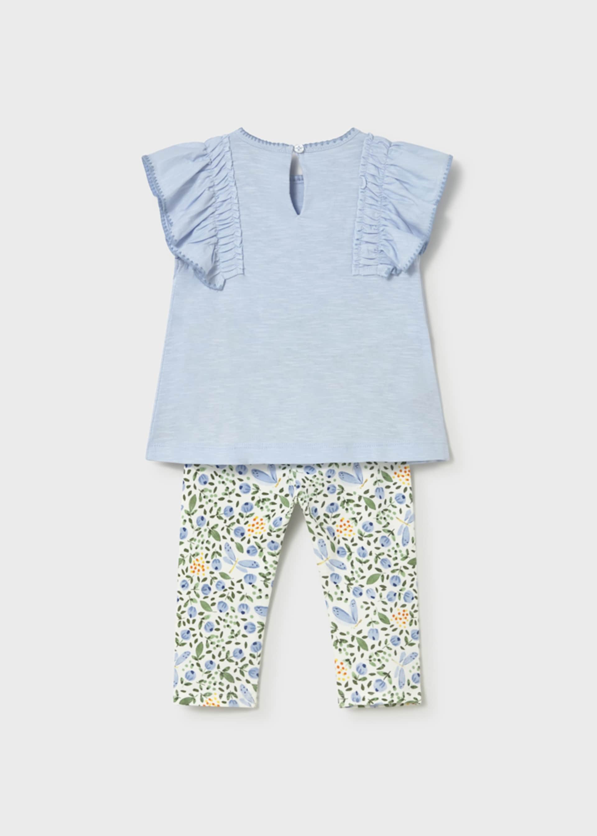 Baby Printed Leggings and T-Shirt Set