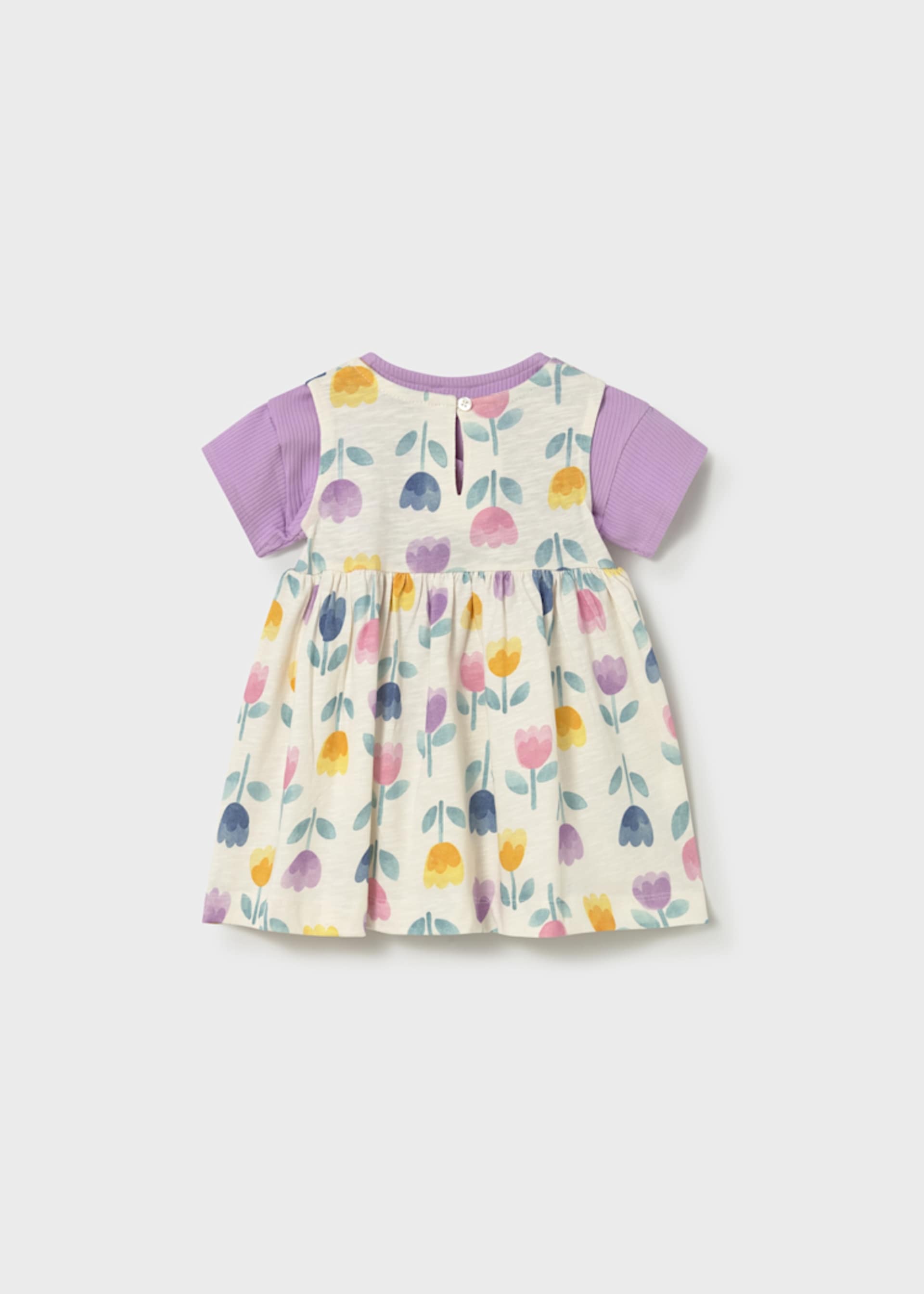 Robe imprimée avec veste bébé