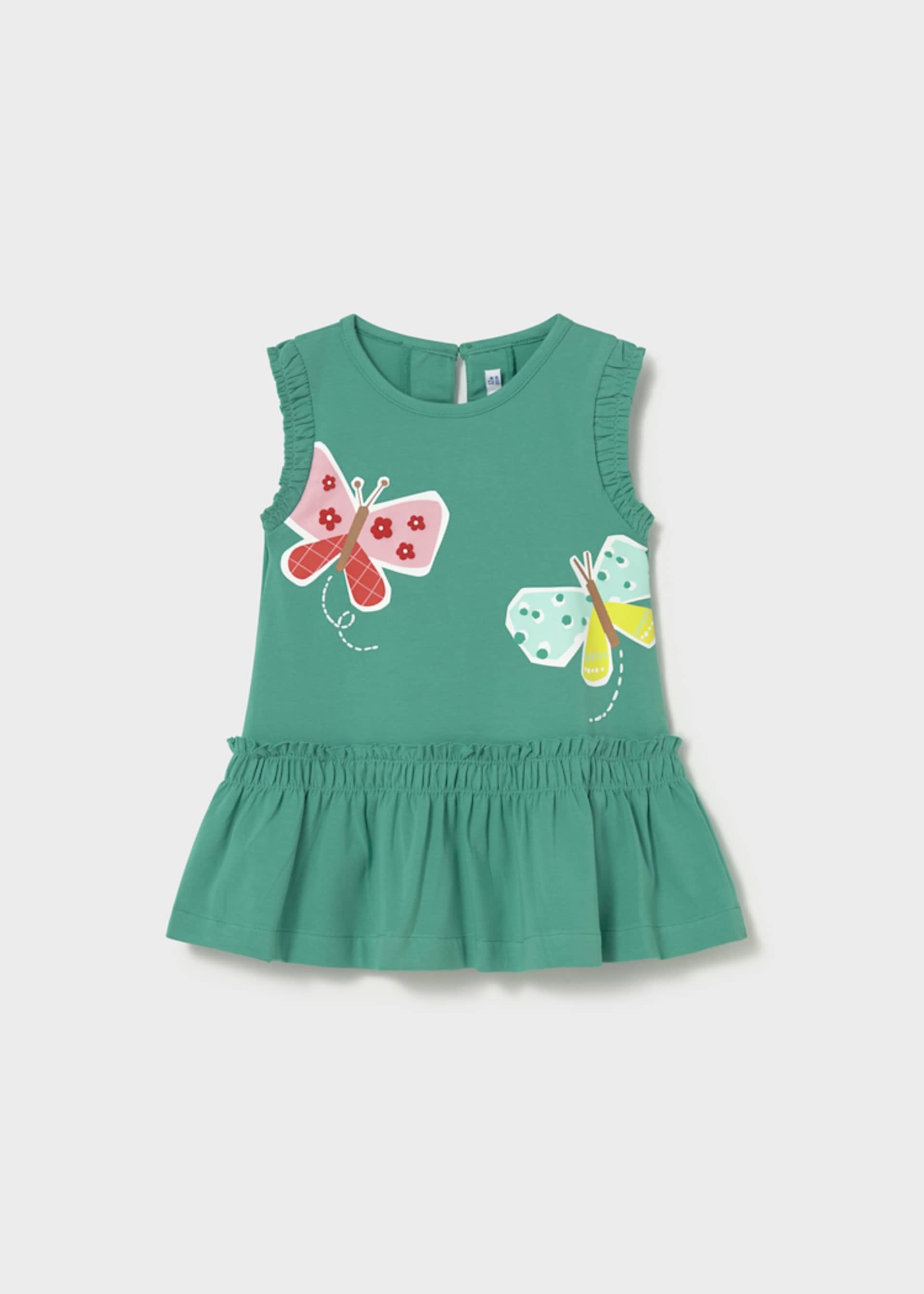 Baby Silkscreen Print Dress