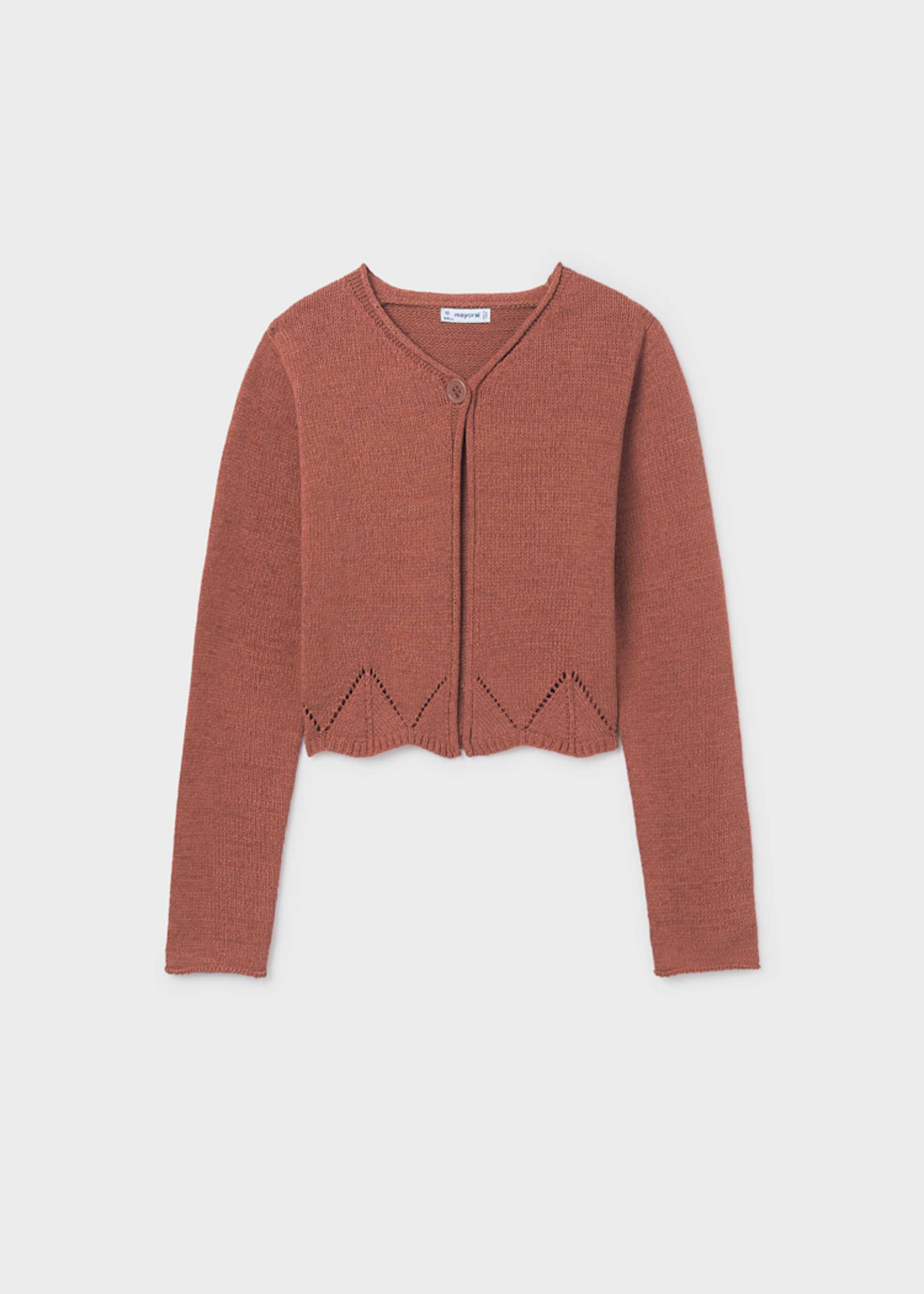 Cardigan tricot ragazza