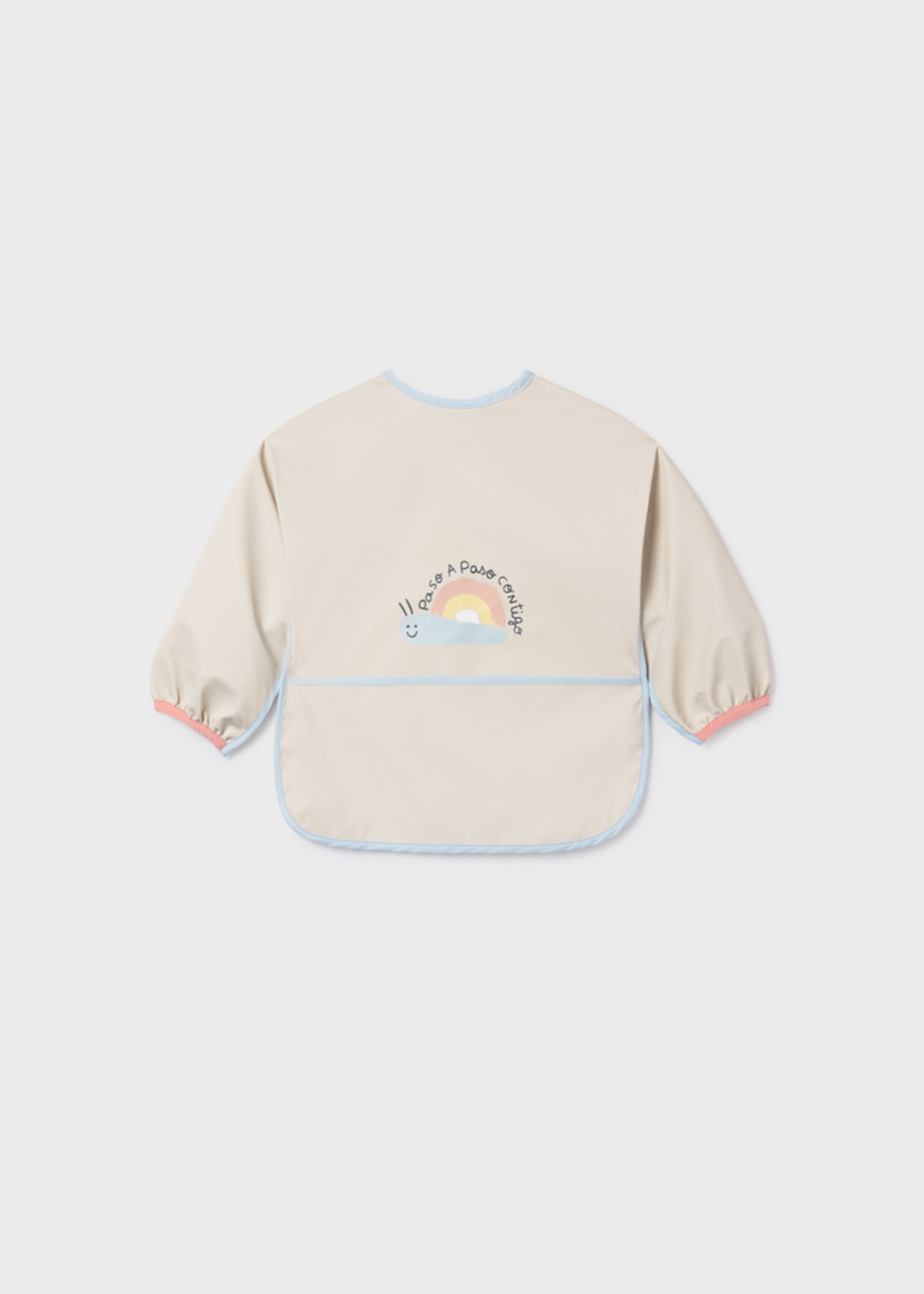 Langarm Lätzchen-Shirt Baby