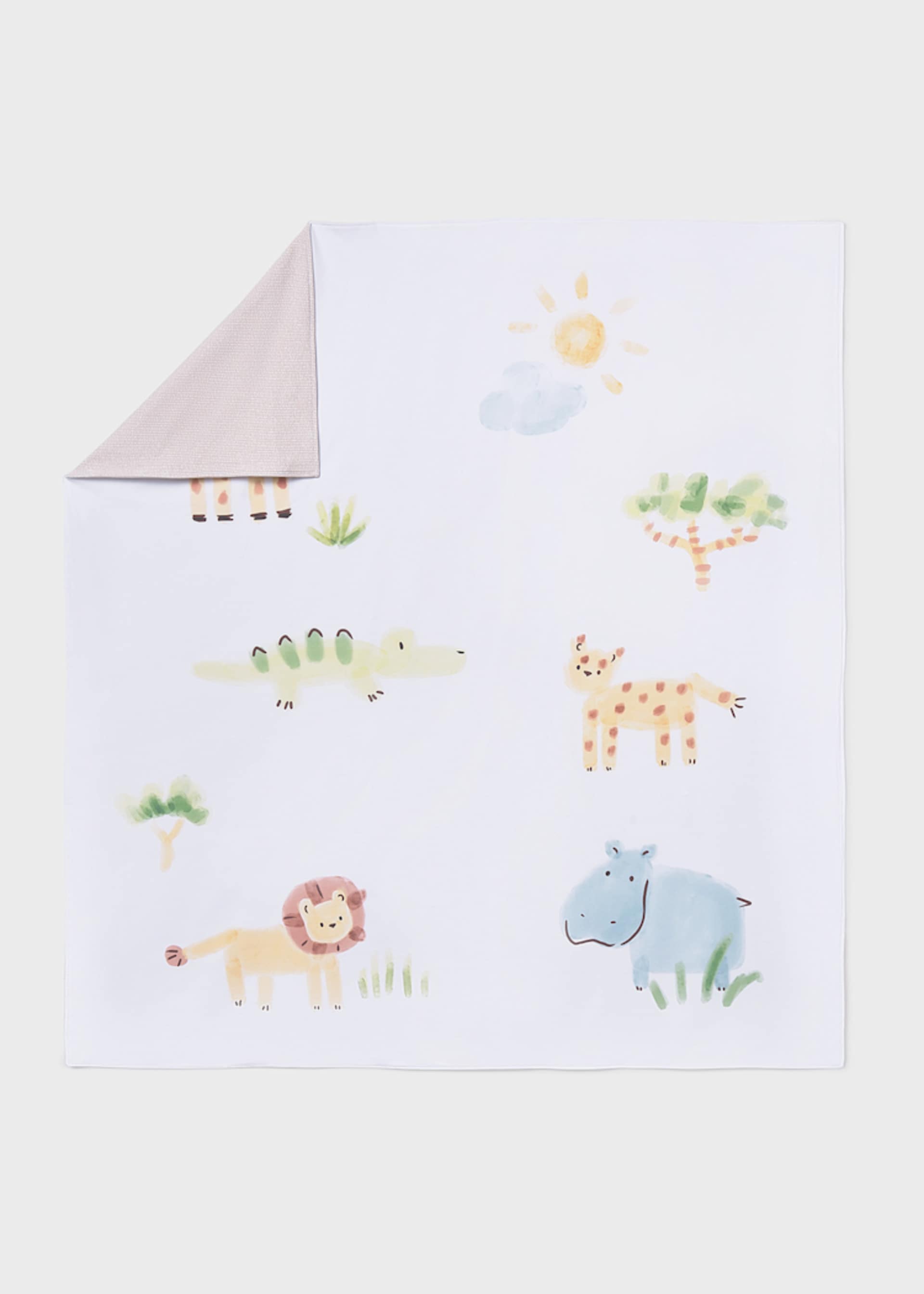 Babydecke Druckmotiv