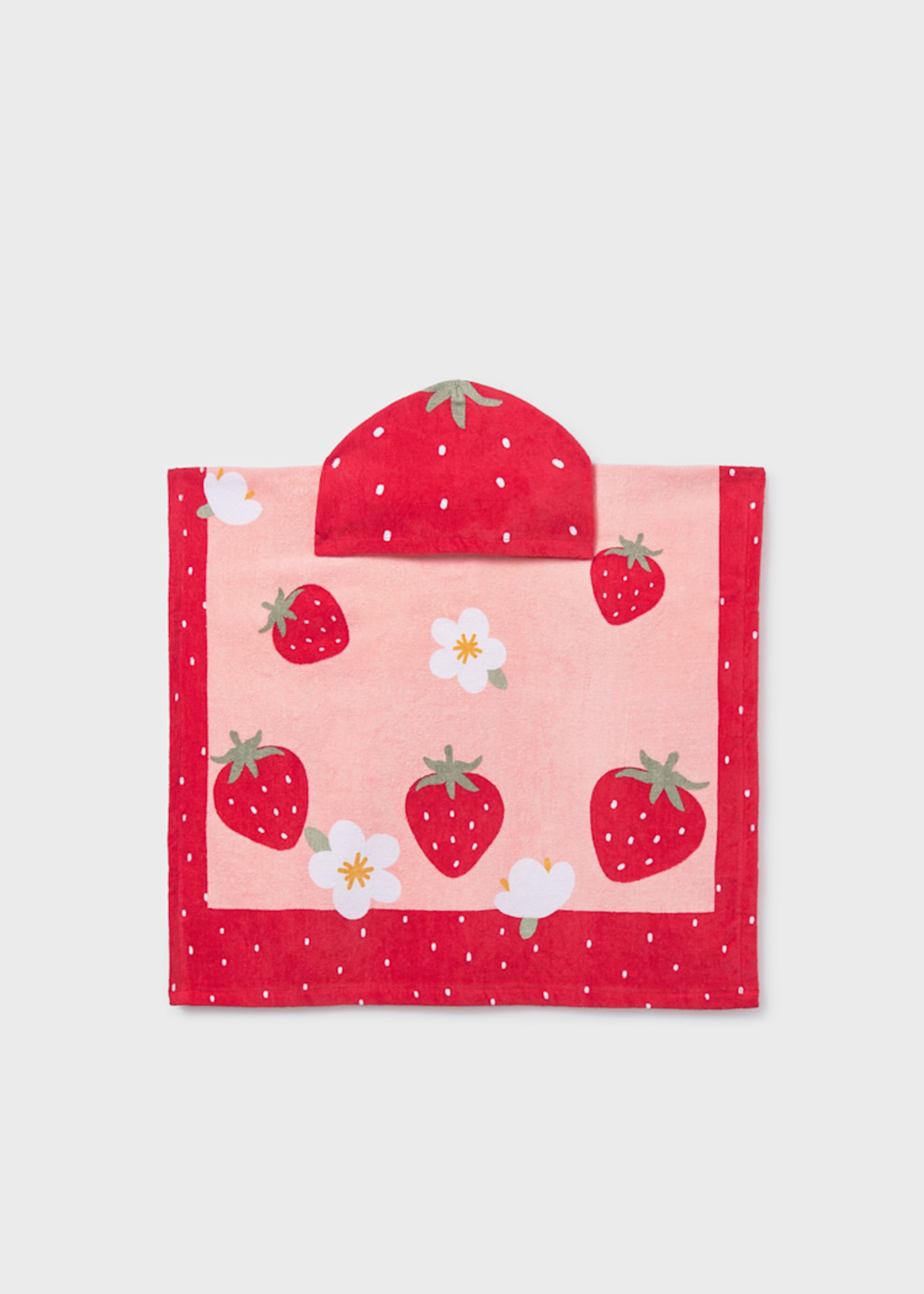 Serviette de plage à capuche bébé