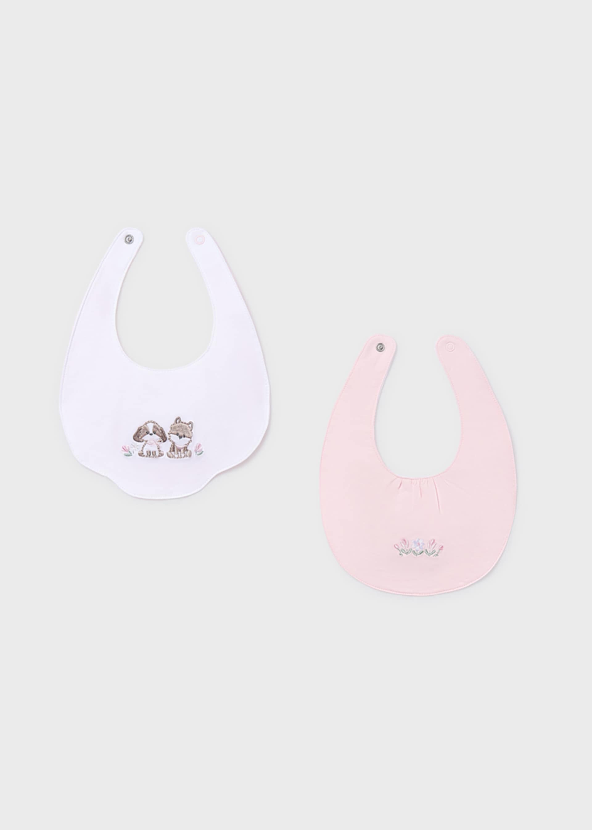 Set 2 baberos bebé