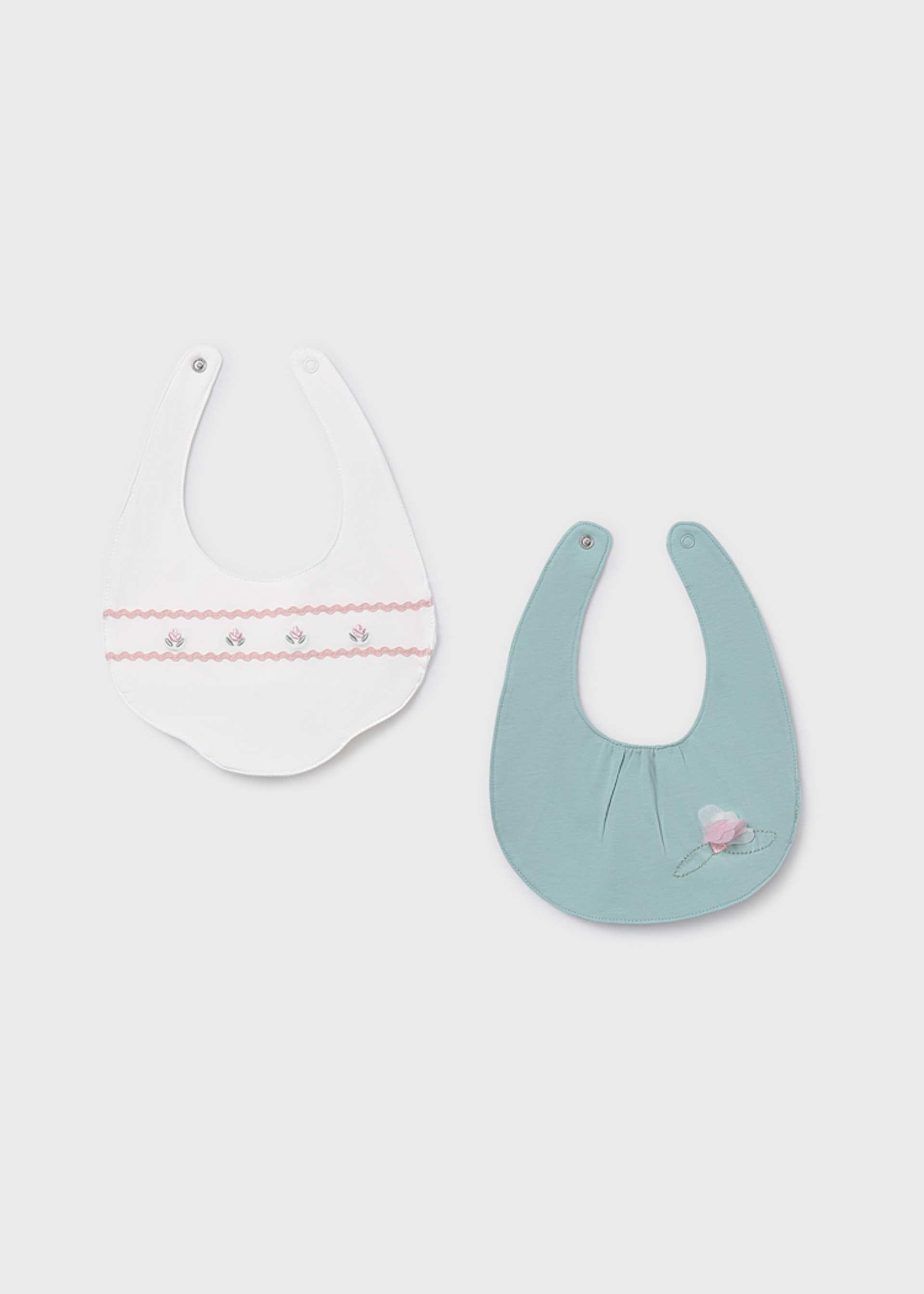 Set 2 bavaglini neonato Set 2 bavaglini neonato