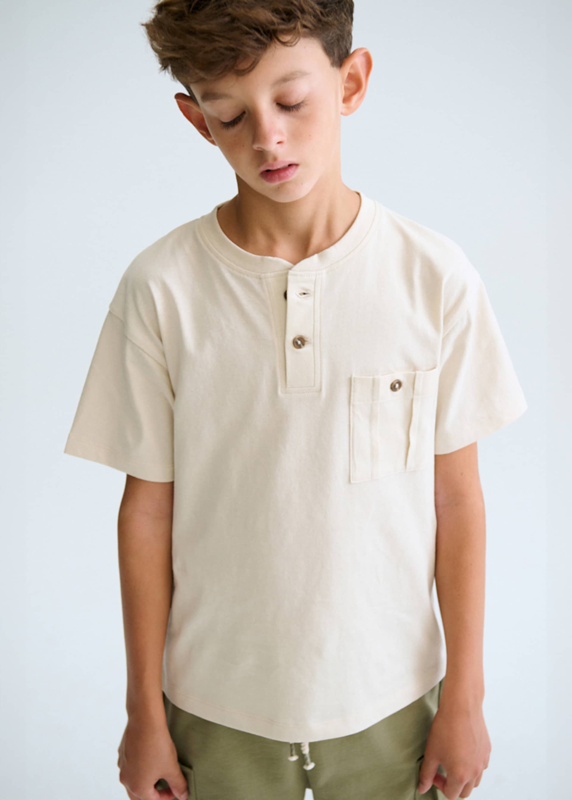 Conjunto bermuda y playera punto chico