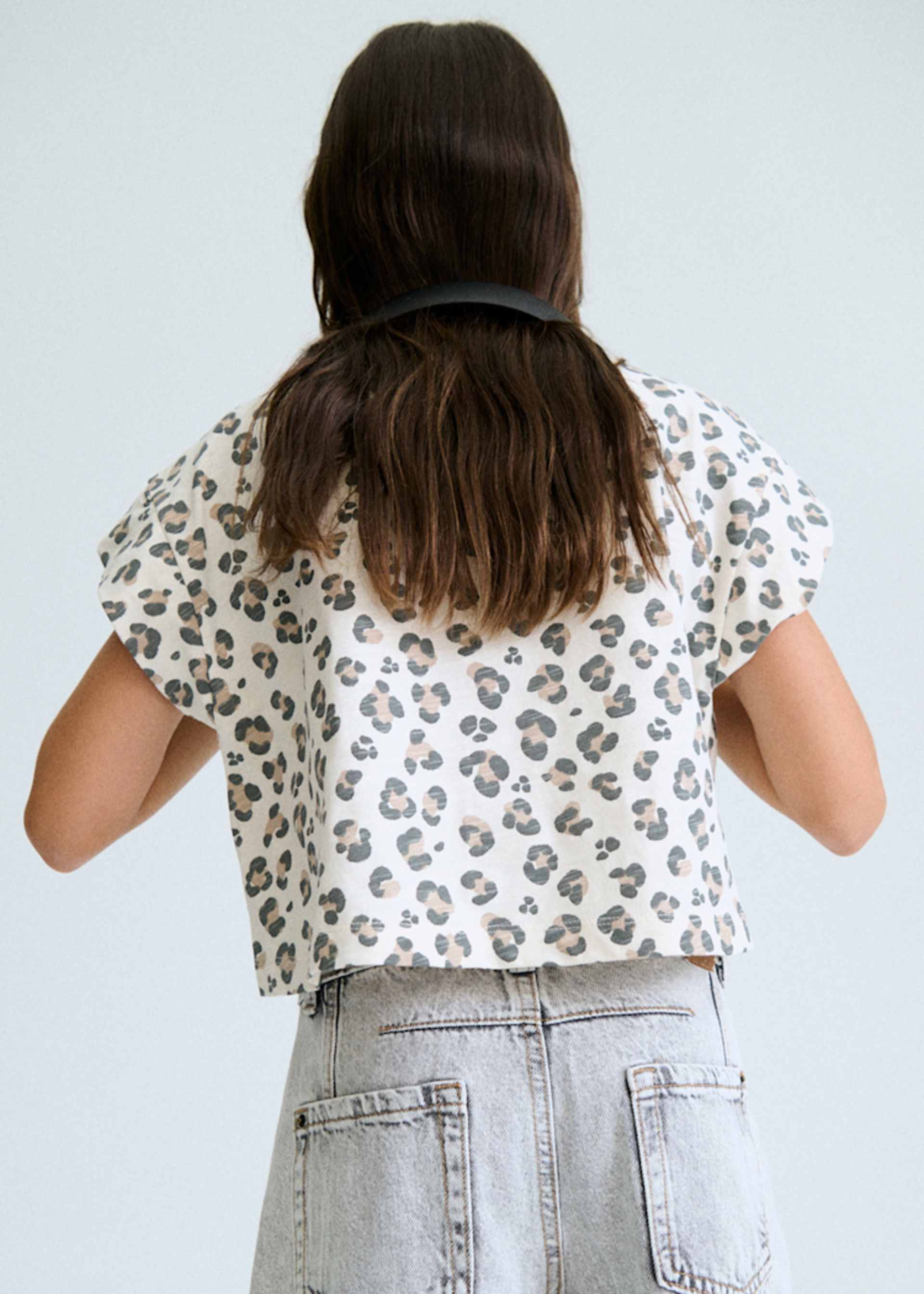 Girl's printed T-shirt