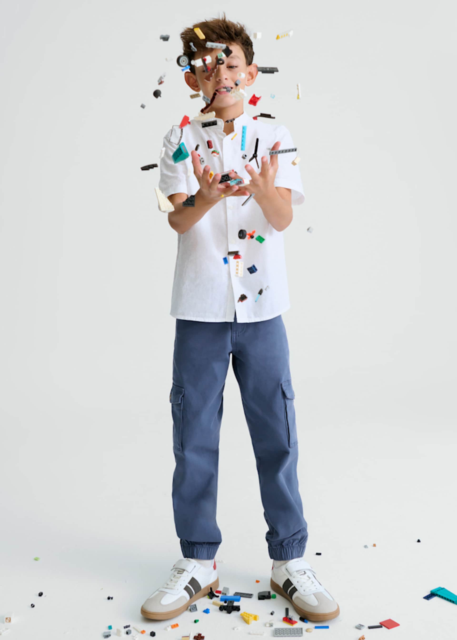 Pantalon cargo garçon