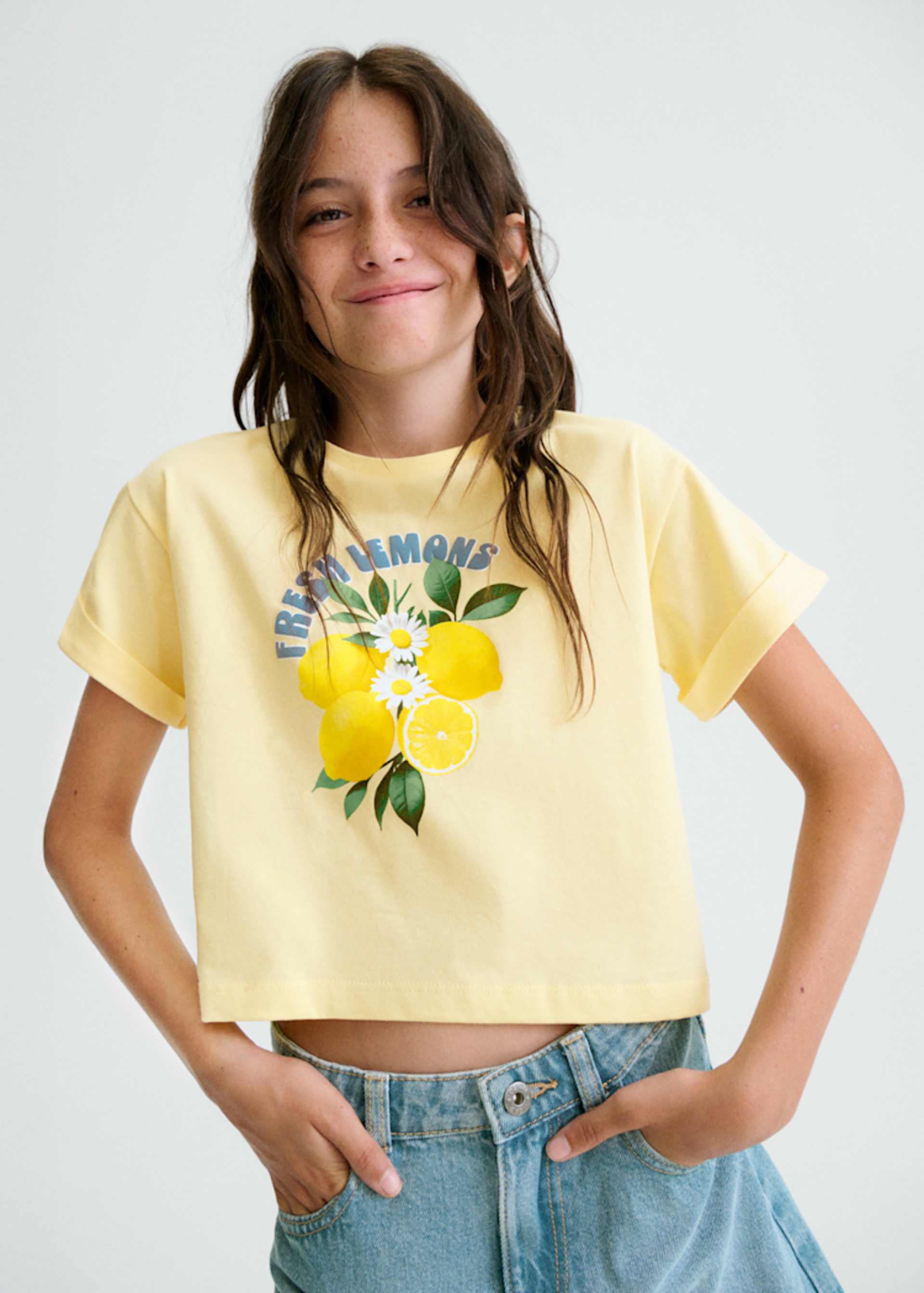 Camiseta gráfica chica