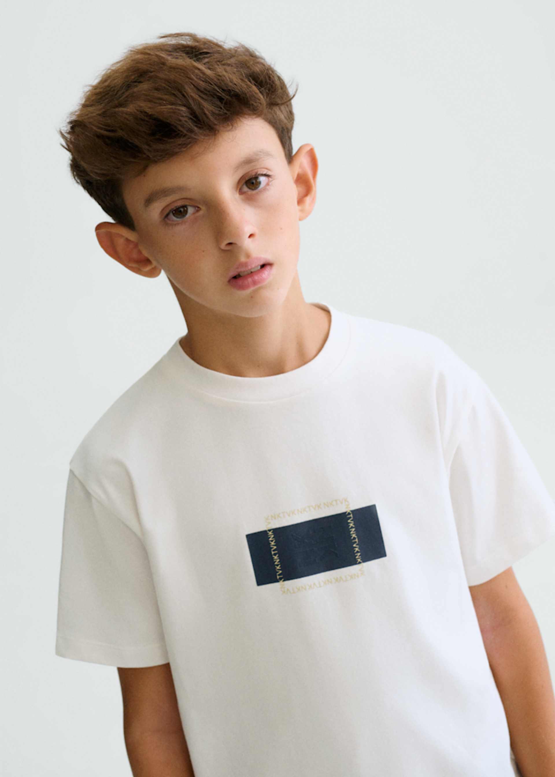 T-shirt serigrafia rapaz