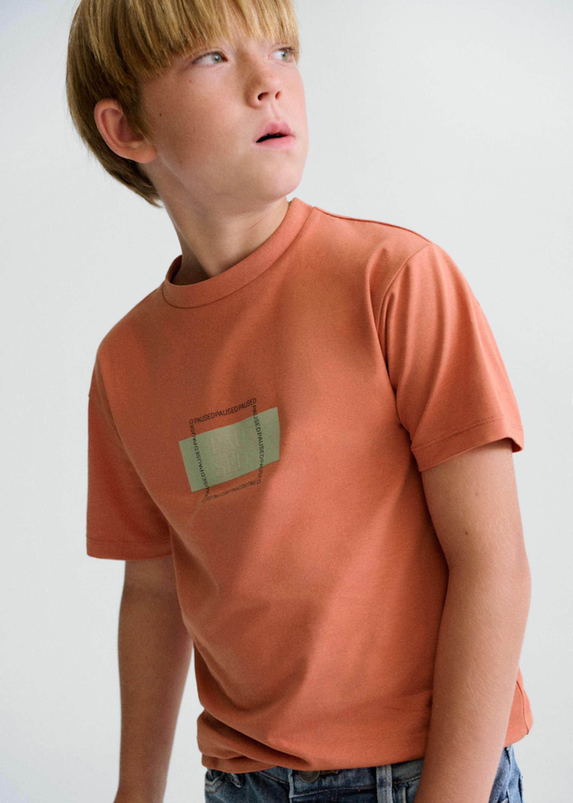 T-shirt sérigraphie garçon