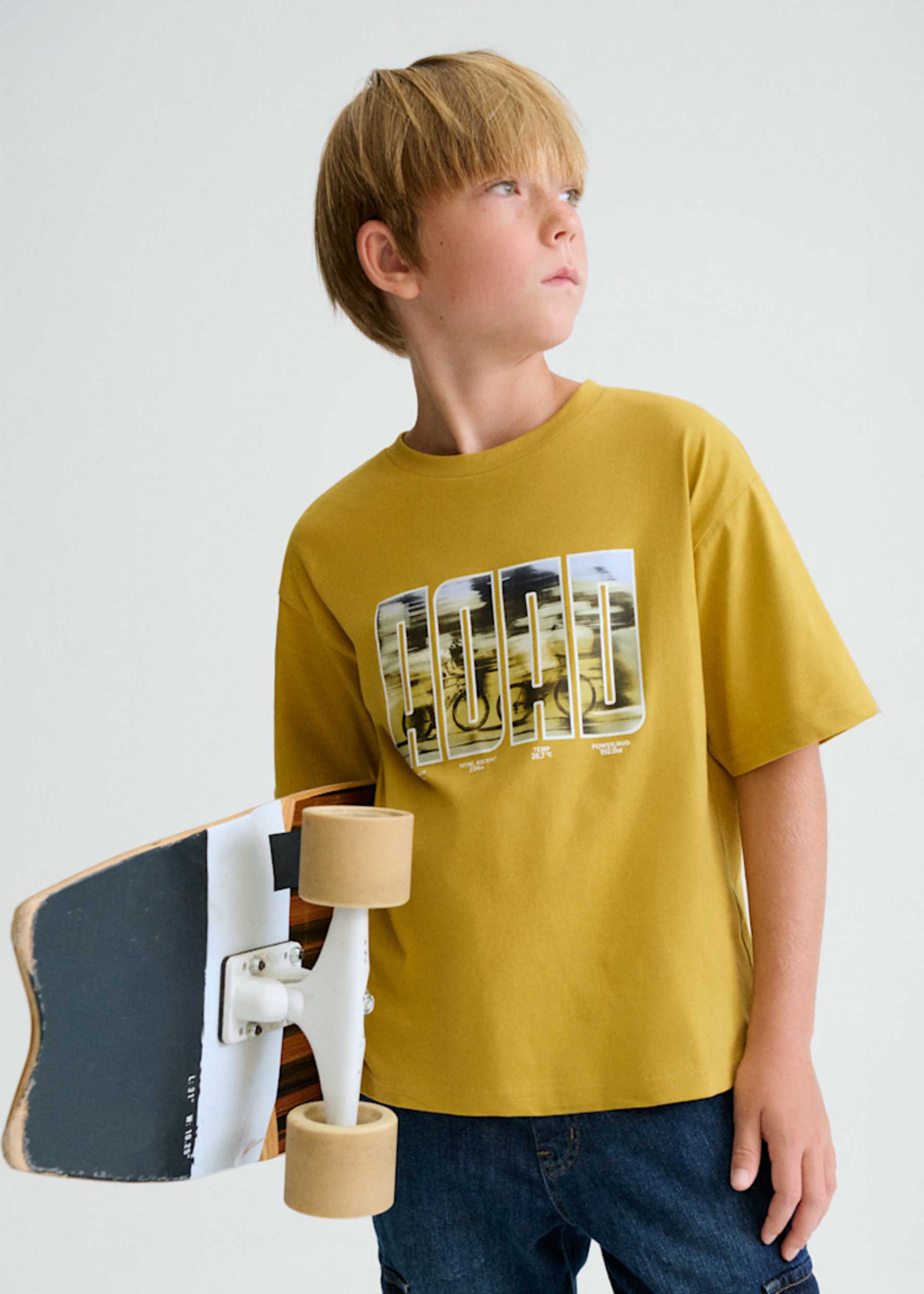 Tricou cu serigrafie baiat