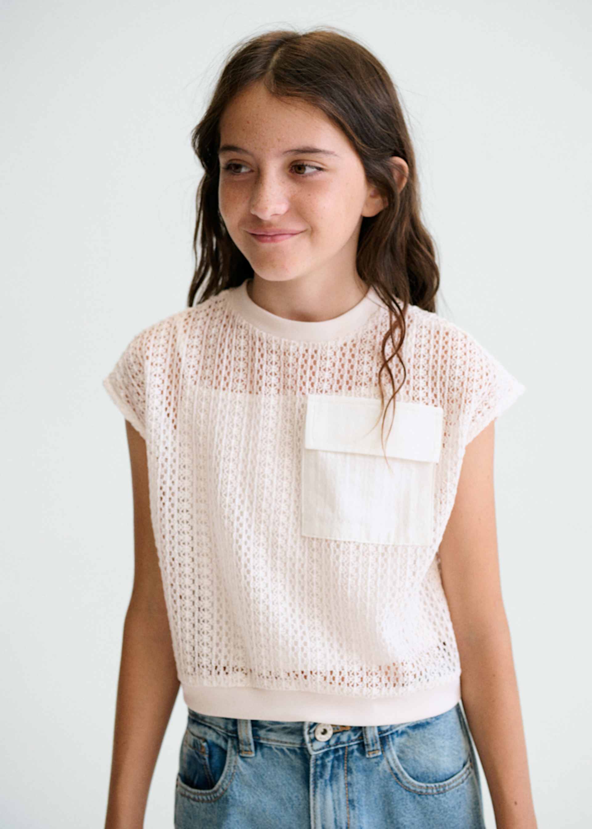 Shirt mit Top Teenager Mädchen