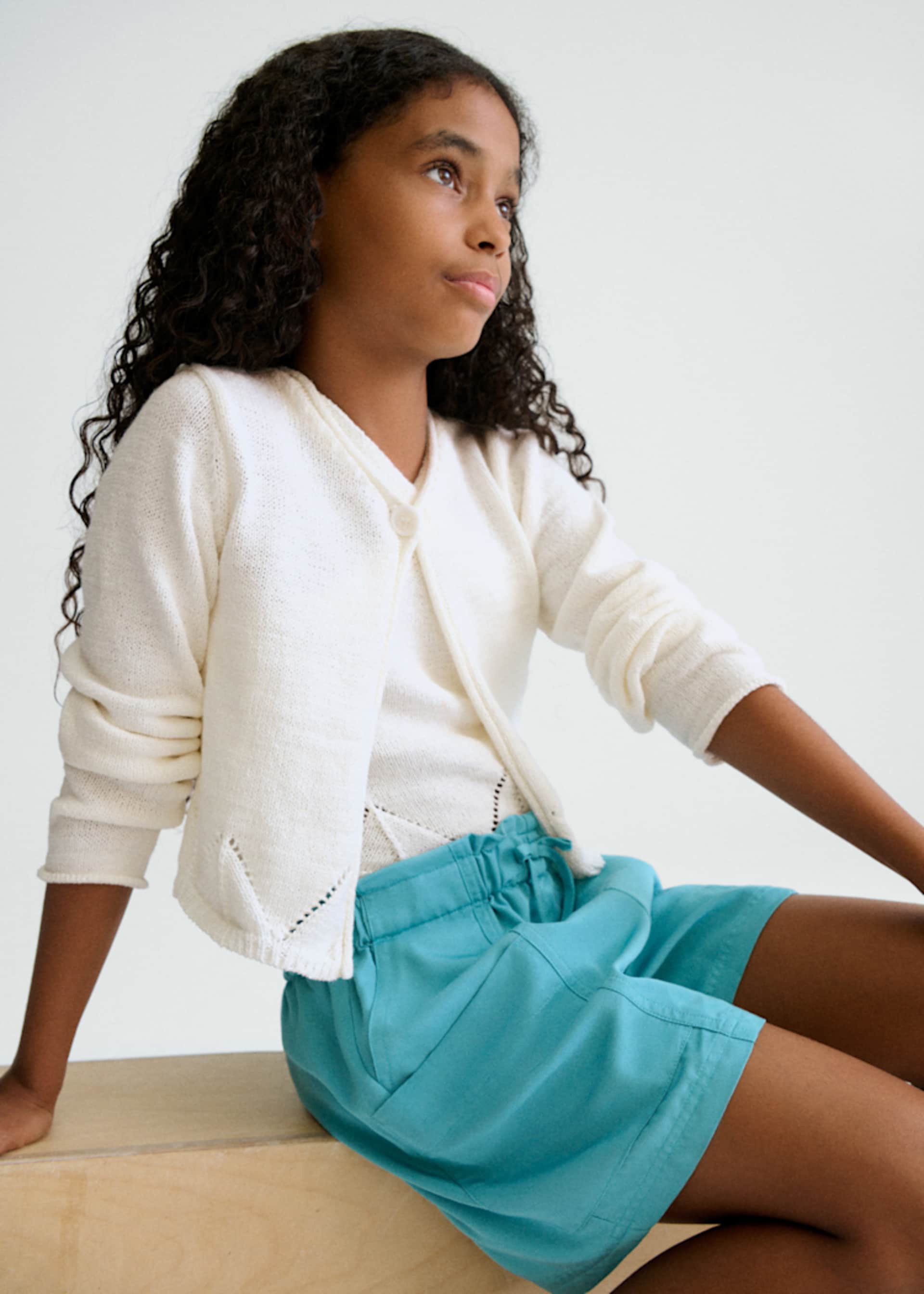 Cardigan tricot ragazza