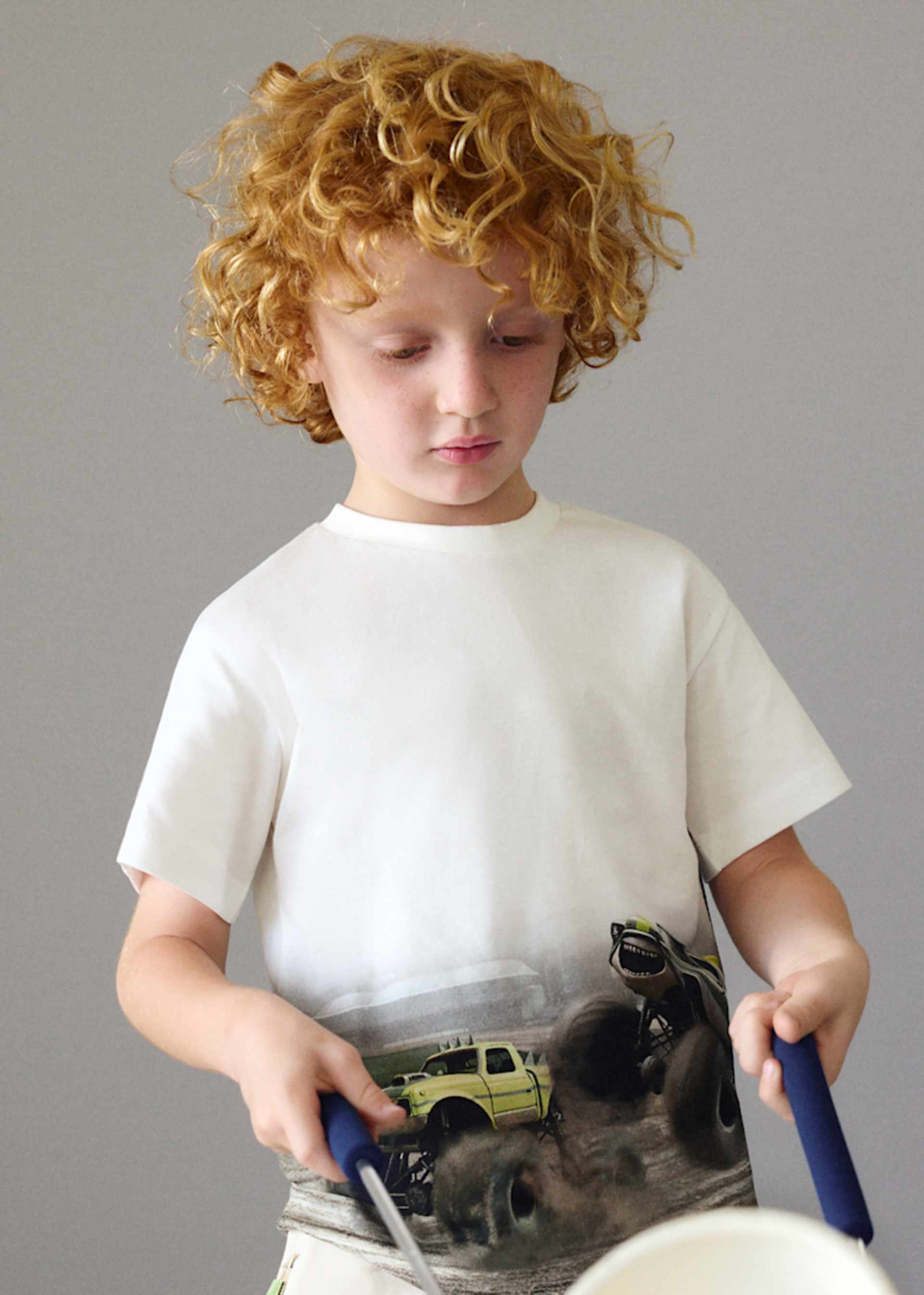 T-Shirt Printmotiv Jungen