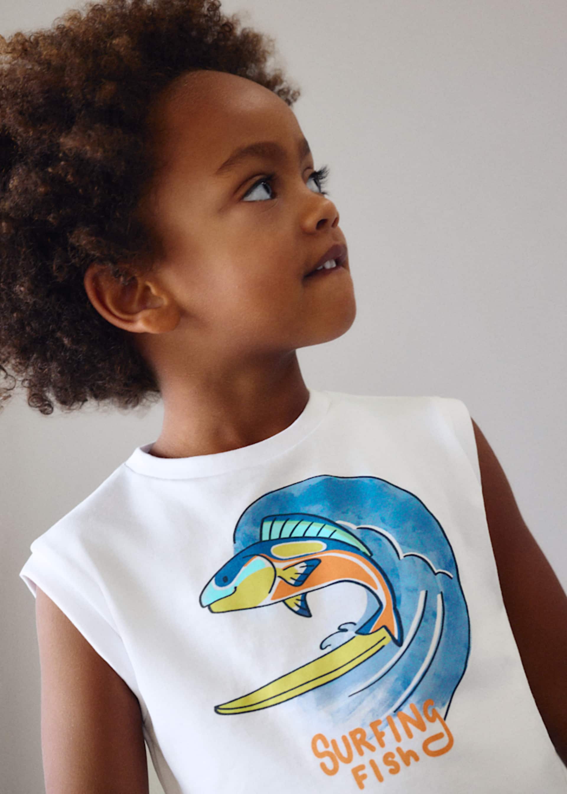 Tricou cu bretele baiat