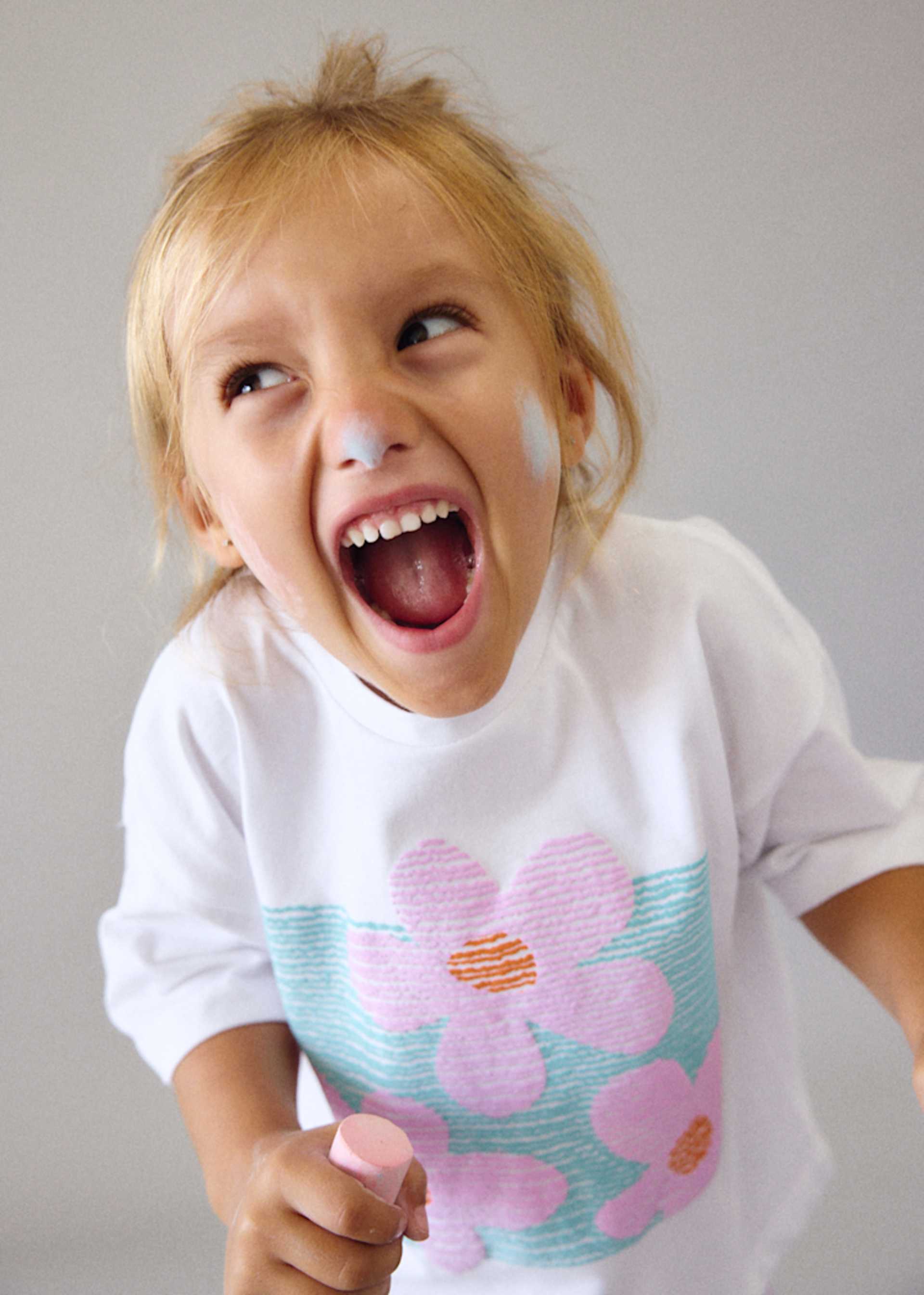 Camiseta oversize niña
