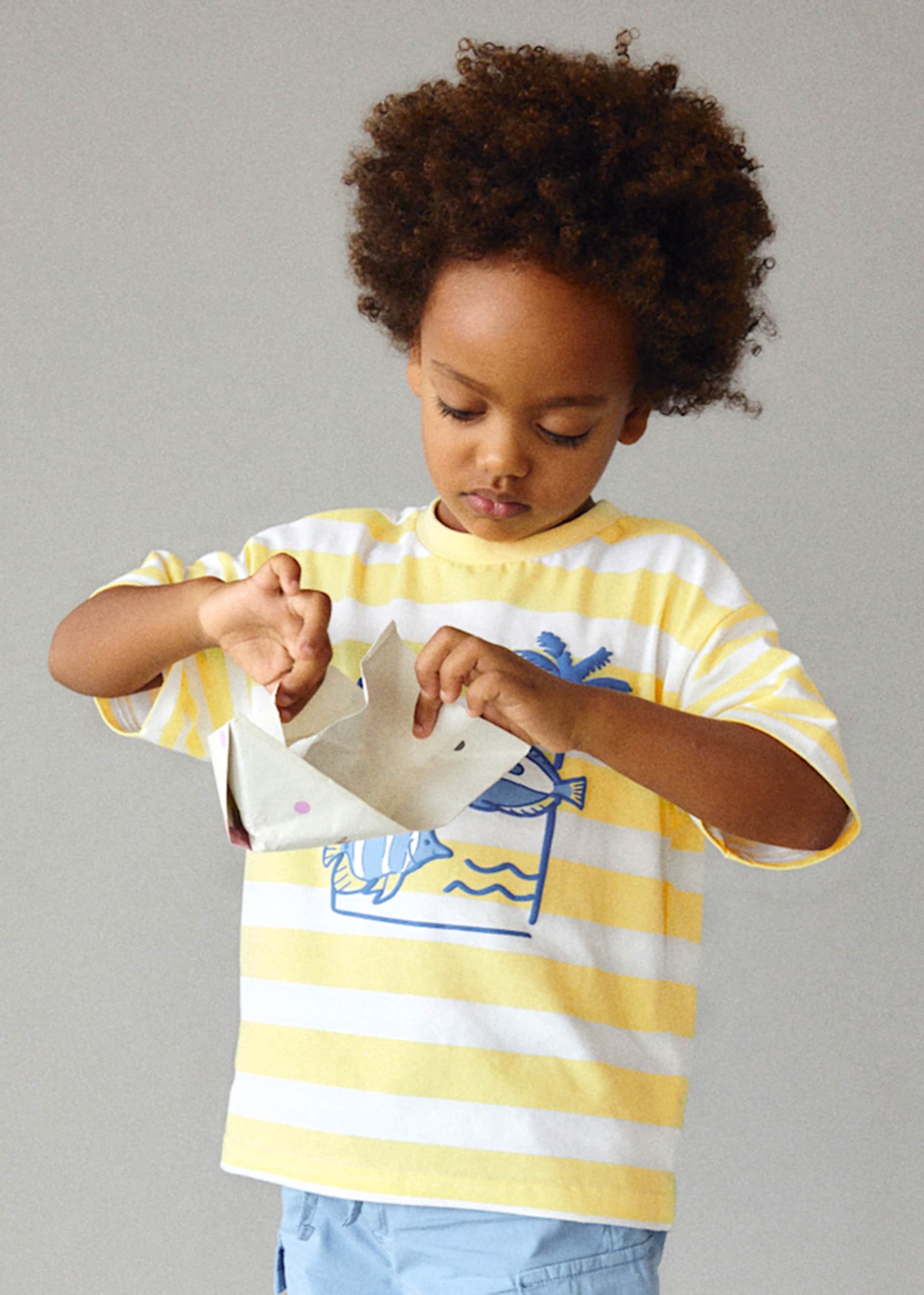 T-Shirt gestreift Jungen