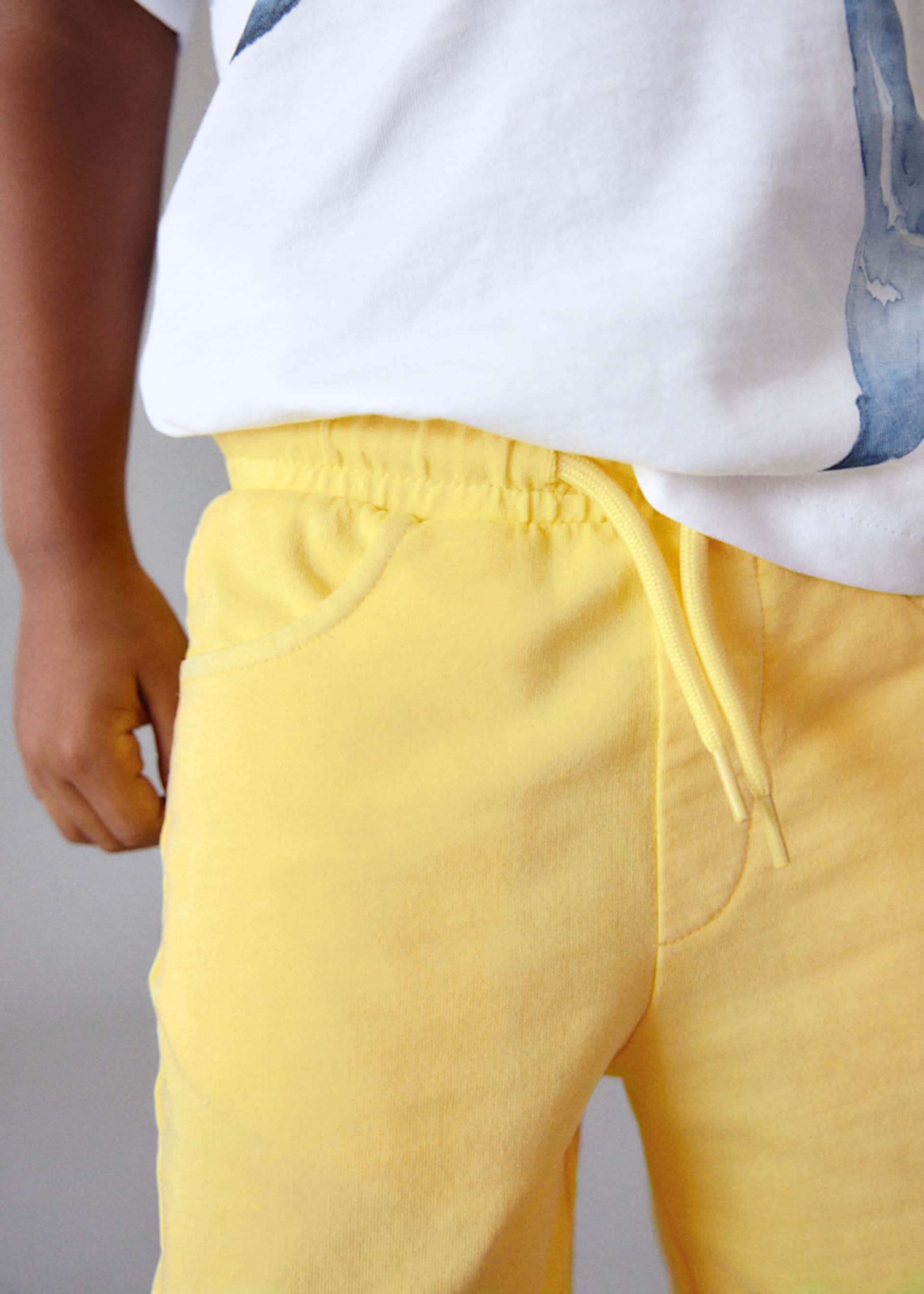 Bermuda shorts boy with washed effect