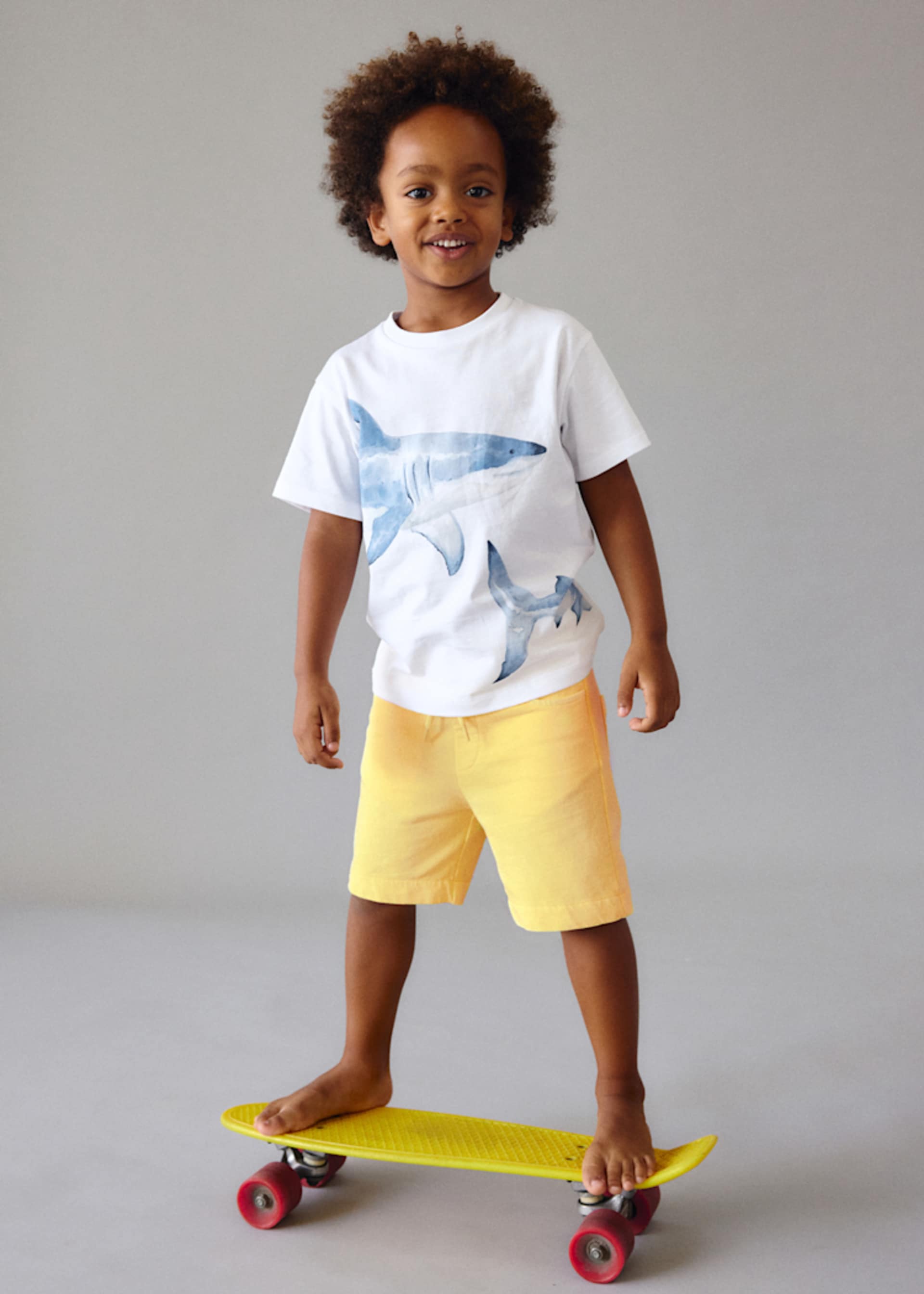 Bermudas Wash-Effekt Jungen