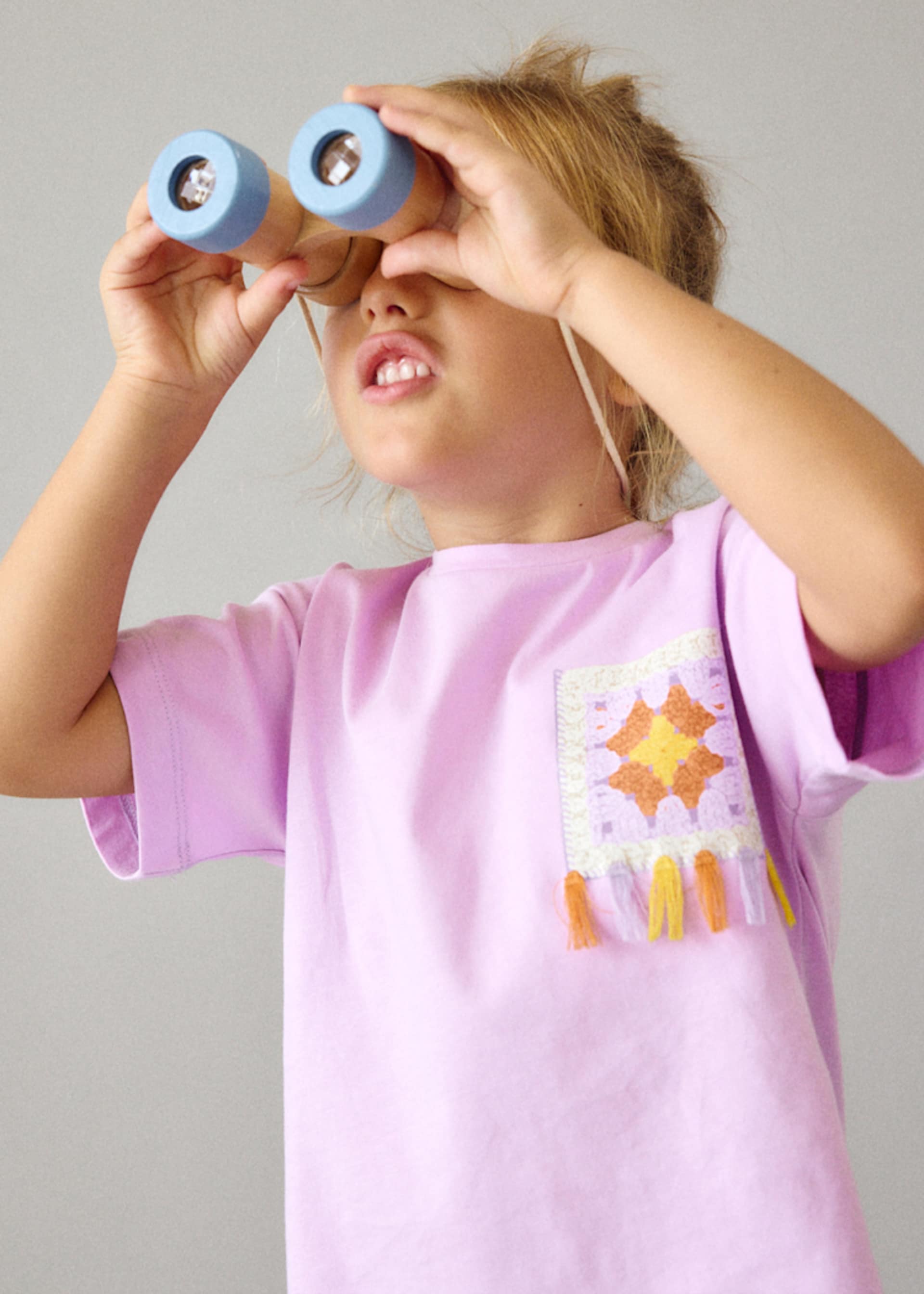 Ensemble legging imprimé et t-shirt fille