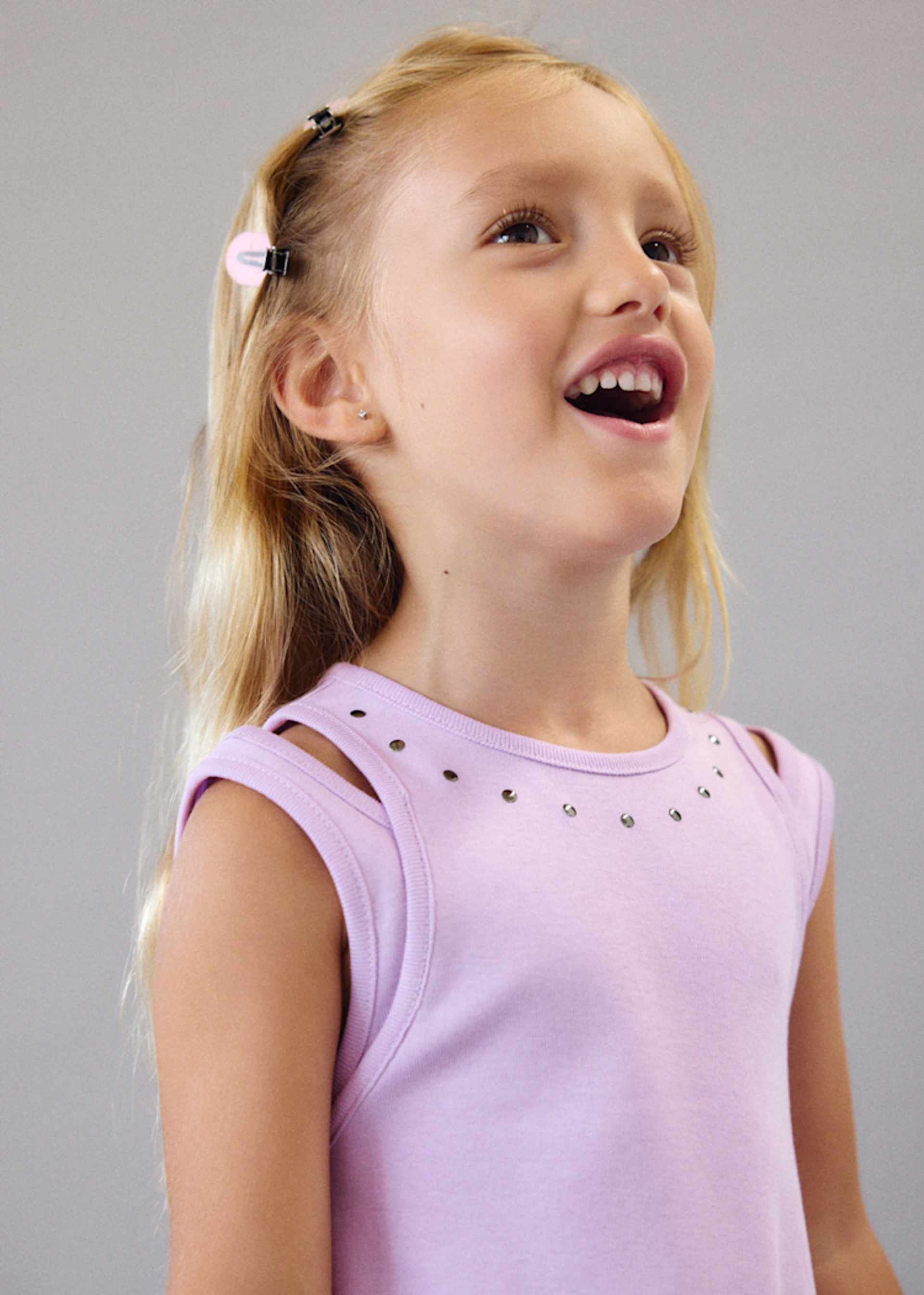 Vestido aberturas niña