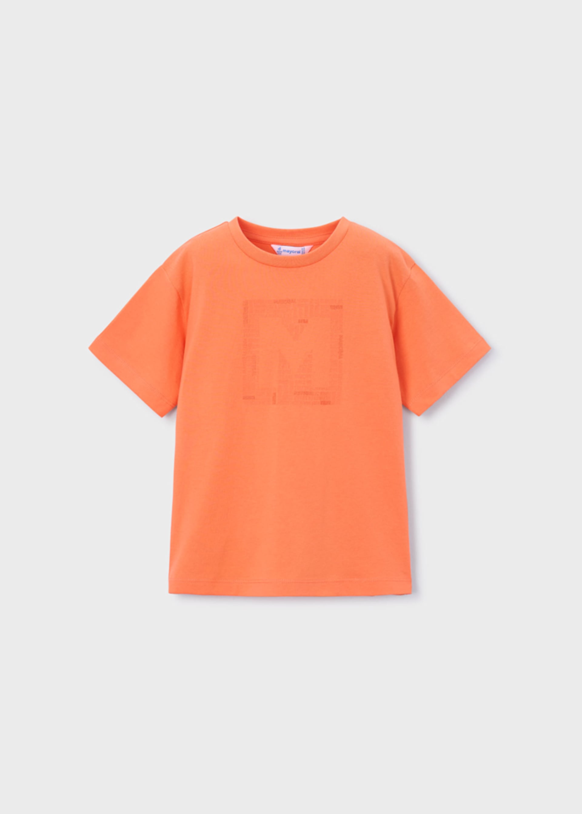 Playera básica letra niño